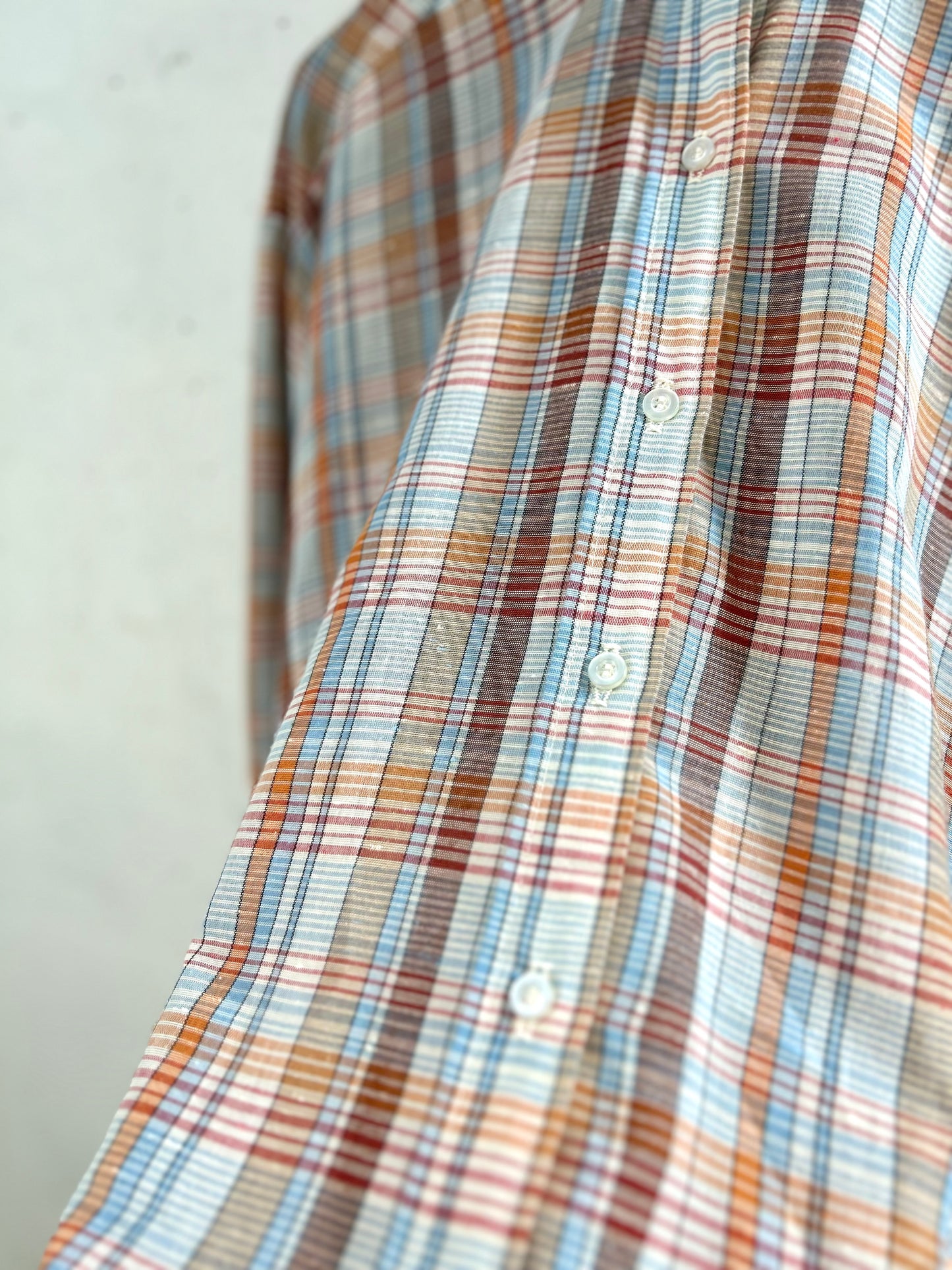Vintage  Plaid Shirt [D30035]
