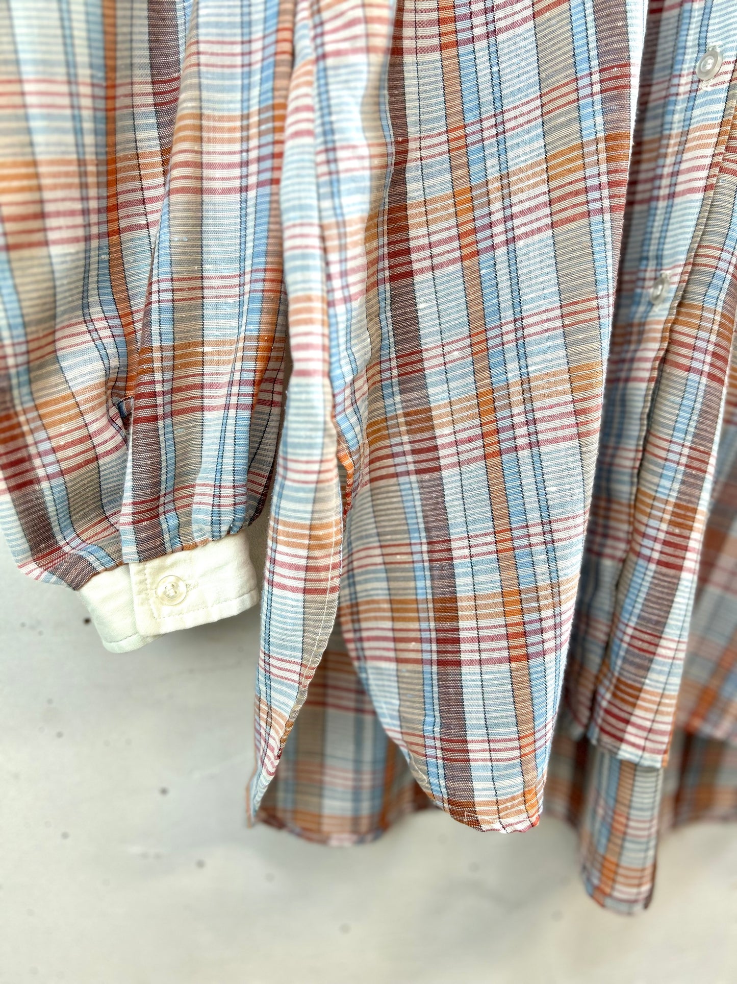 Vintage  Plaid Shirt [D30035]
