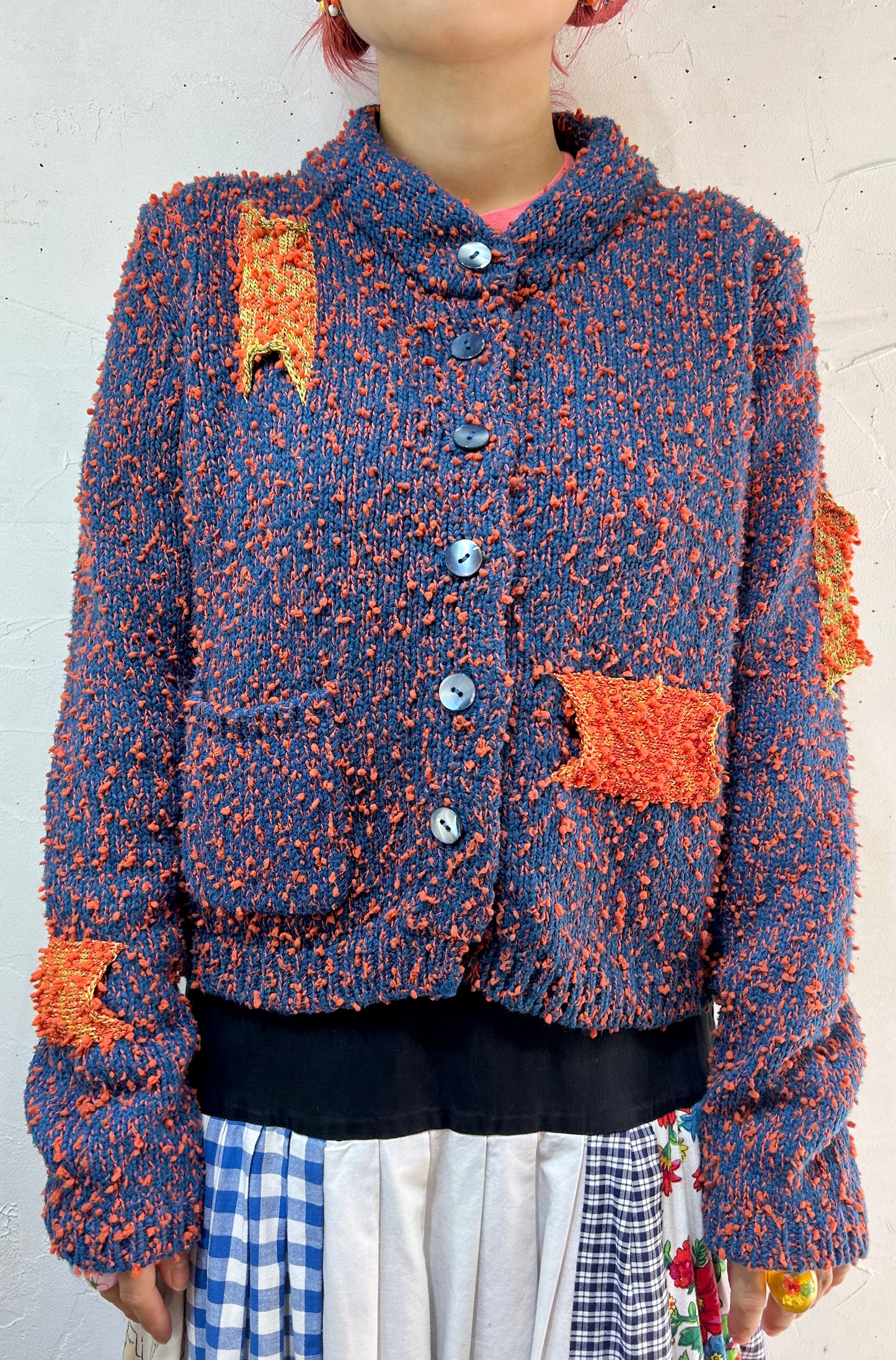 Vintage Knit Cardigan [I25019]