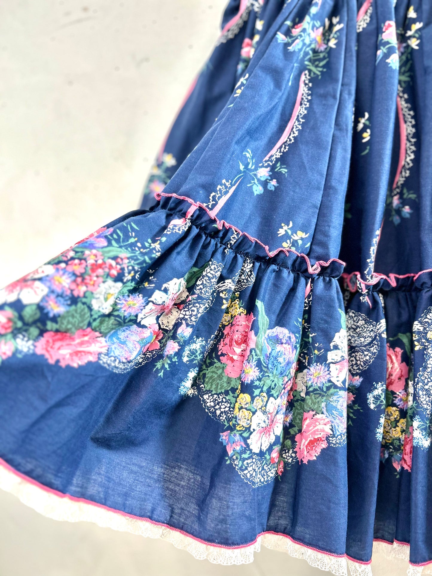Vintage Tiered Skirt [E30254]