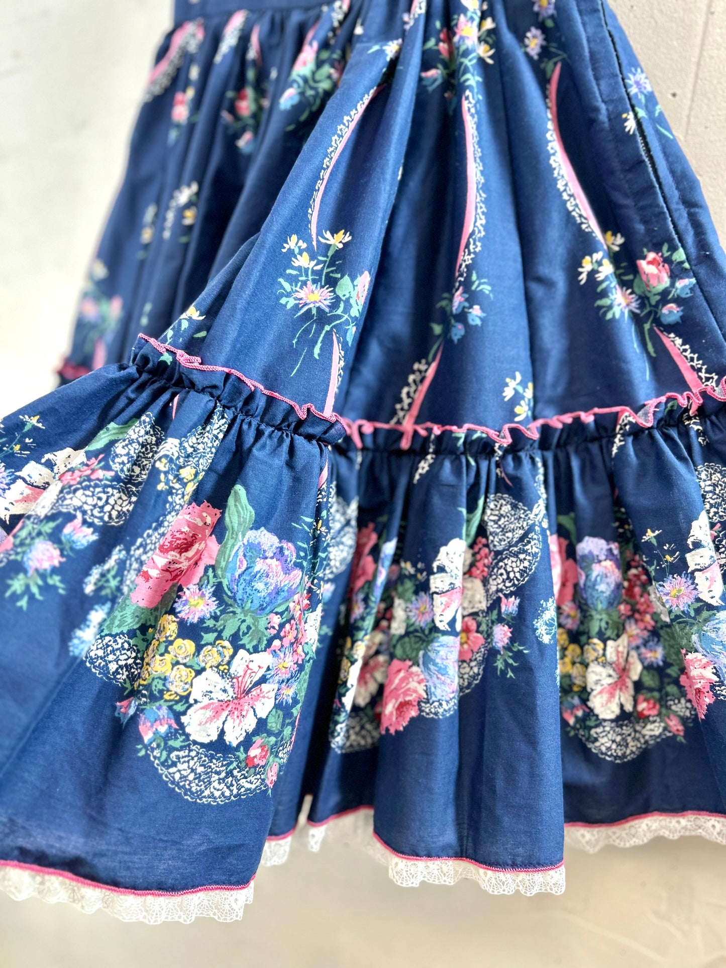 Vintage Tiered Skirt [E30254]