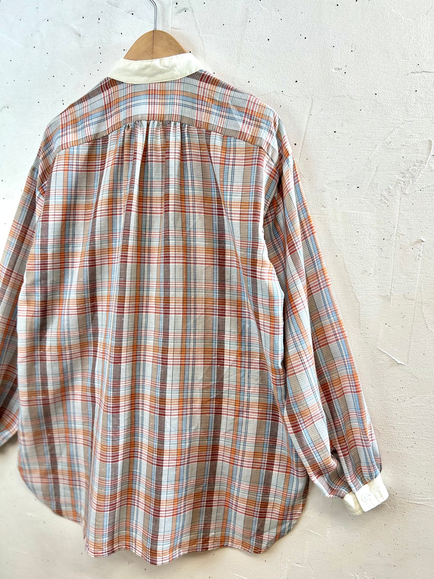 Vintage  Plaid Shirt [D30035]