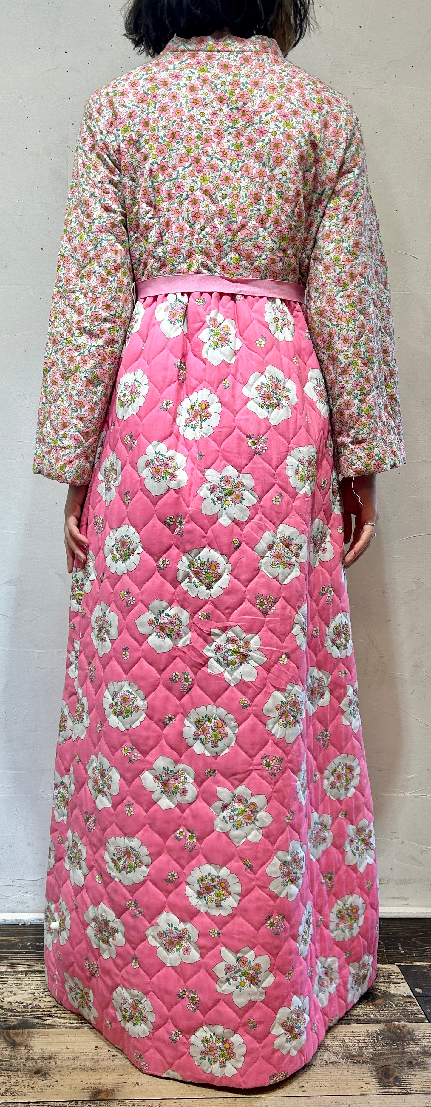 ’70s Quilting Dress  UNIONMADE [A25916]