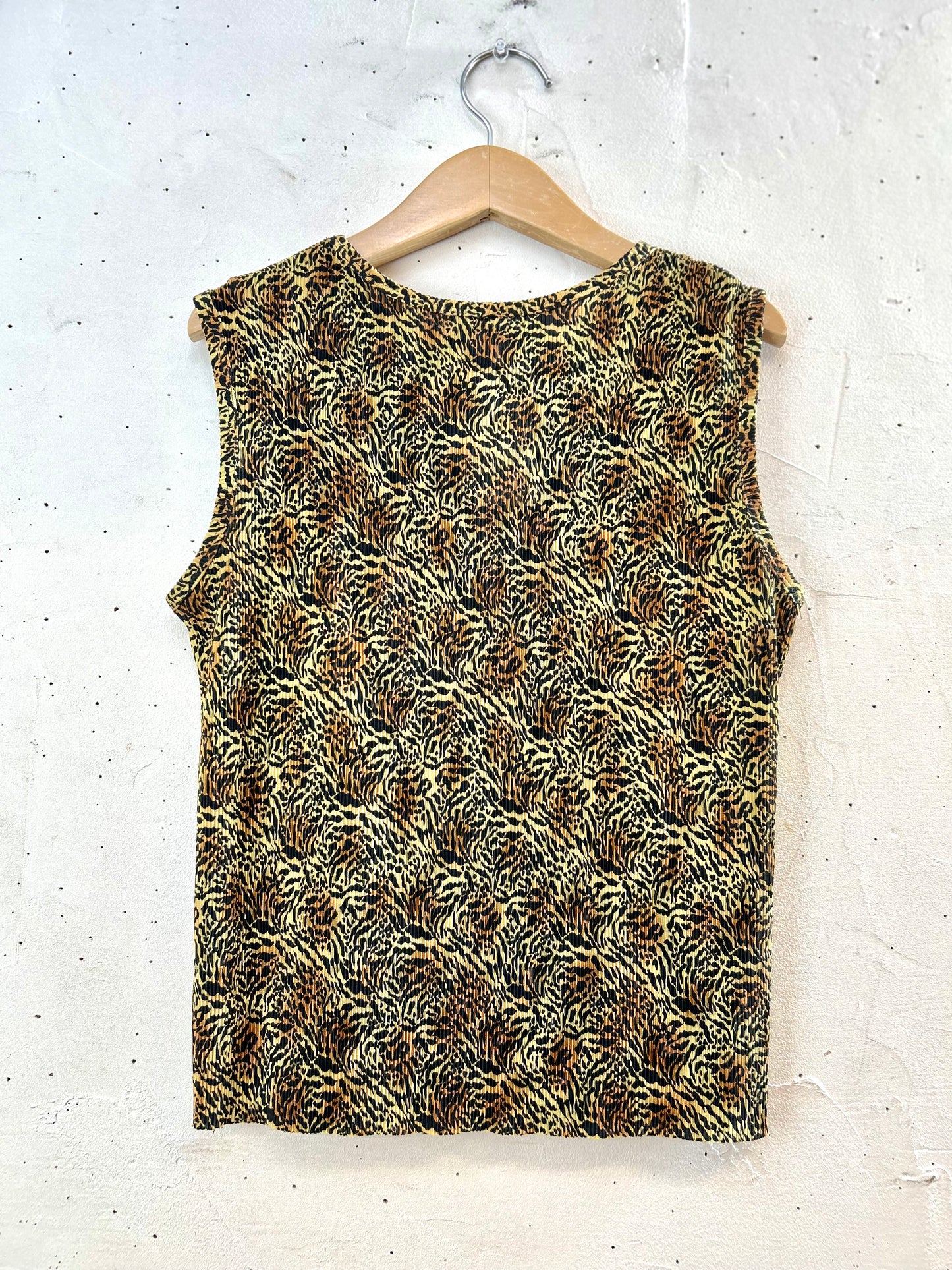 Vintage Pleats Tops [F30464]