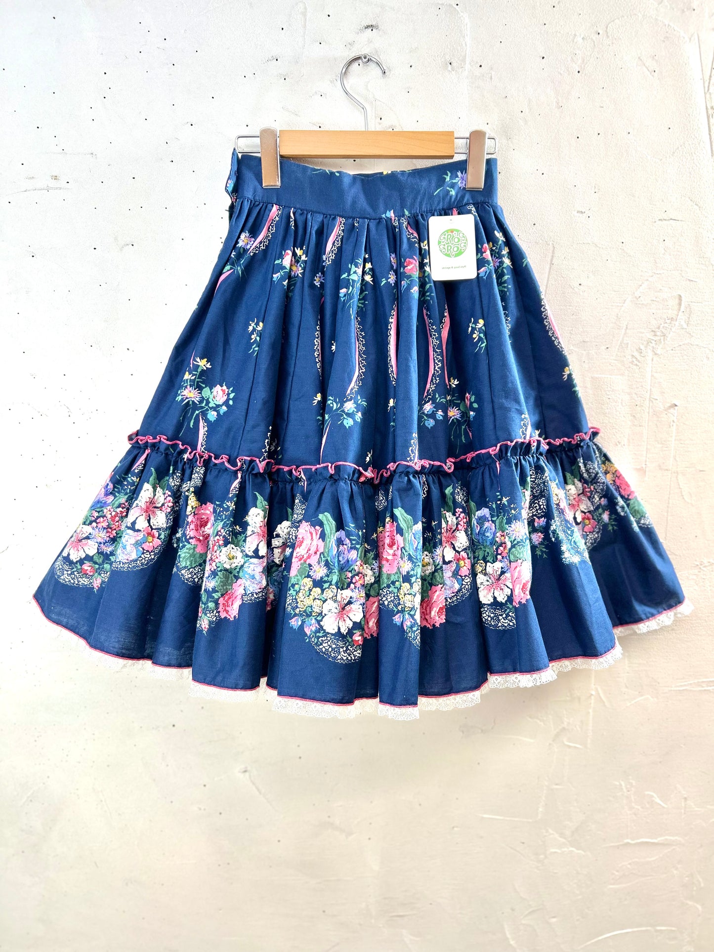 Vintage Tiered Skirt [E30254]