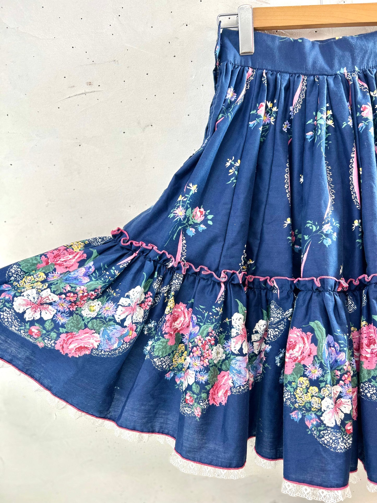 Vintage Tiered Skirt [E30254]