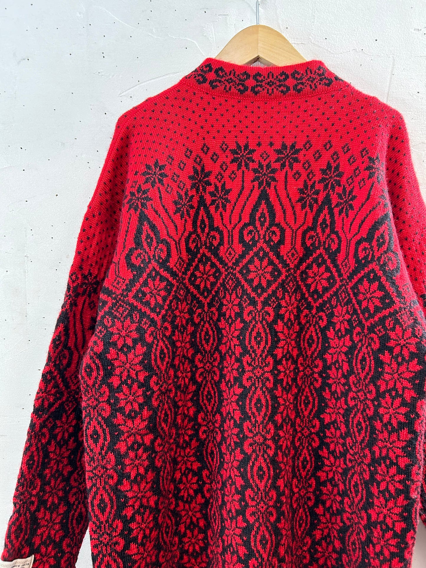 Vintage Nordic Knit Cardigan 〜DALE OF NORWAY〜 [K28954]