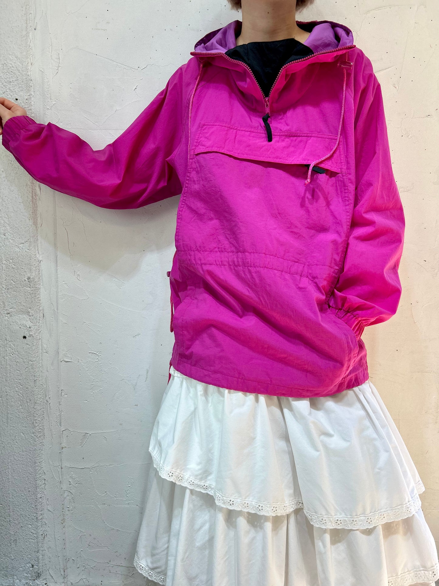 Vintage Nylon Anorak Jacket 〜EDDIE BAUER〜 [D26762]