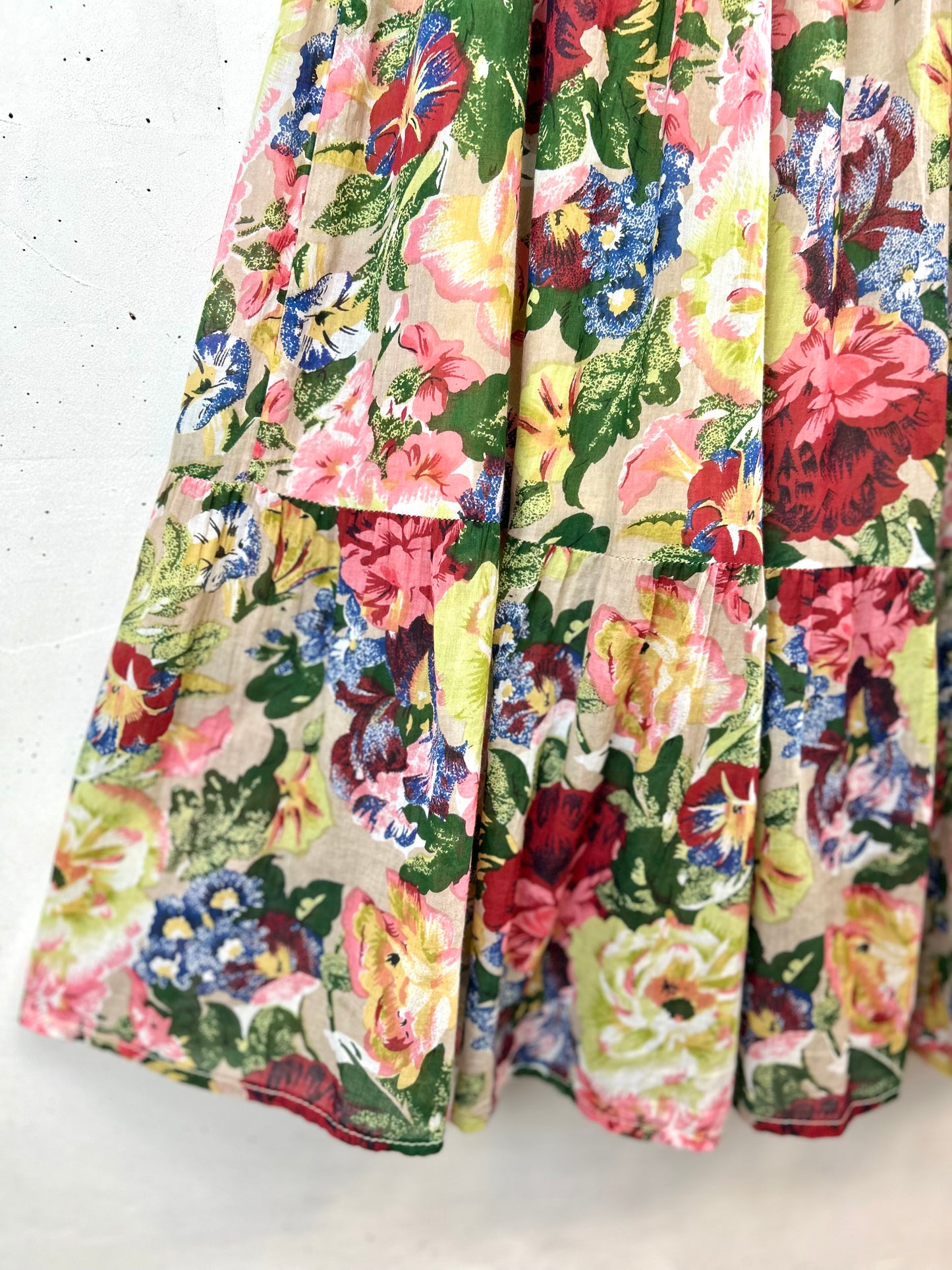 Vintage Tiered Skirt [D30034]