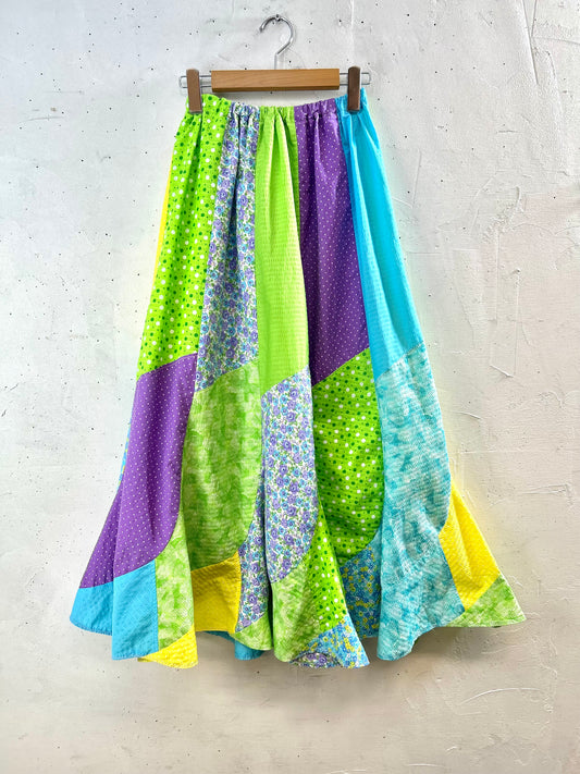 70s Vintage Skirt [E30253]