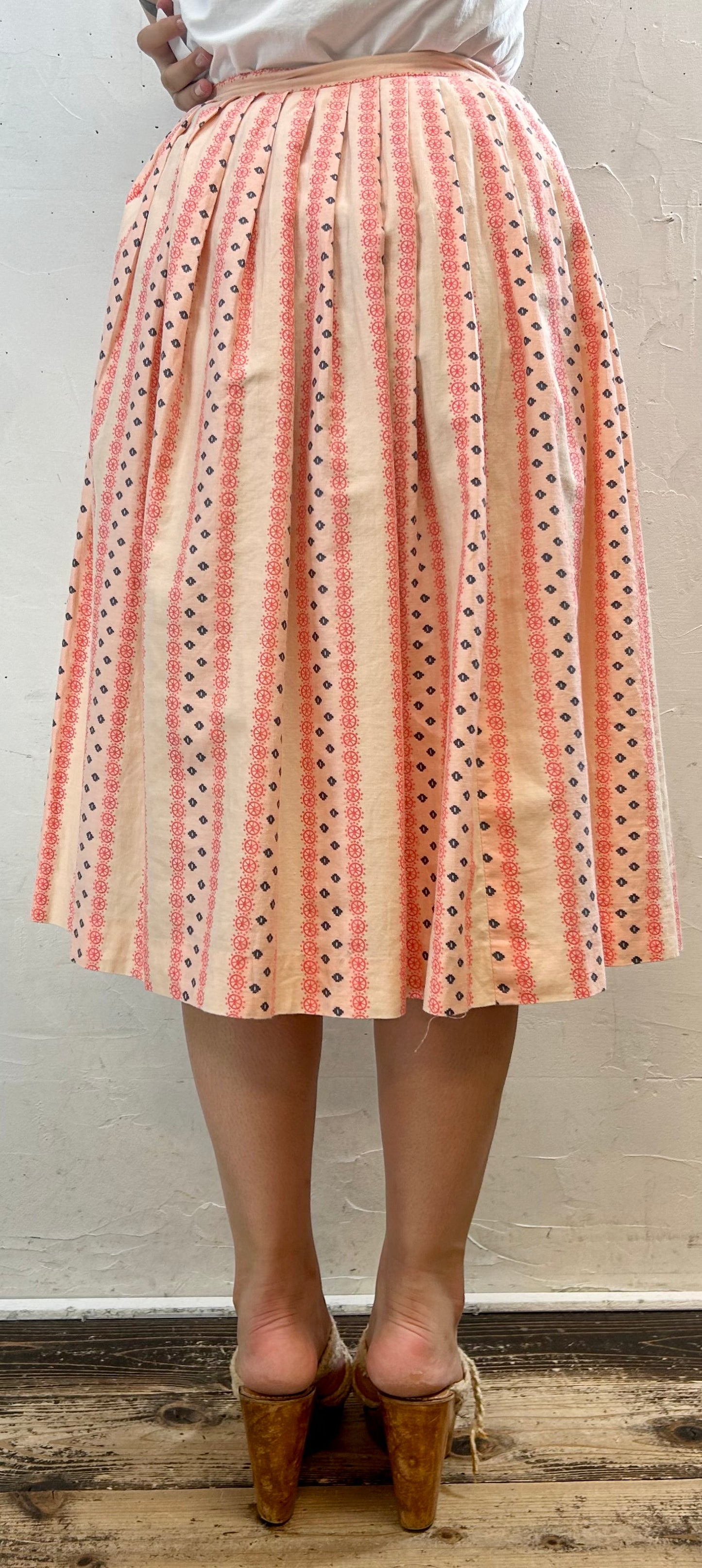 ’50s Vintage Skirt ［H28096]