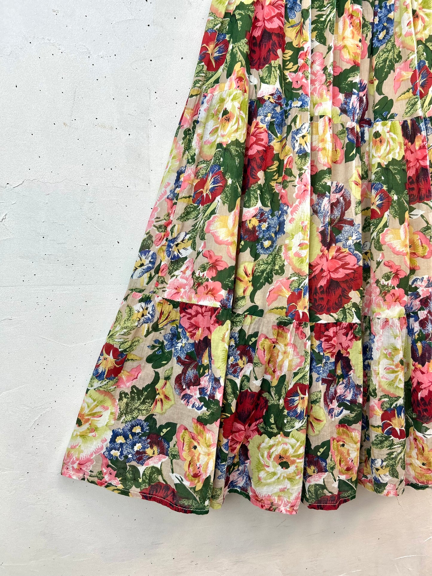 Vintage Tiered Skirt [D30034]