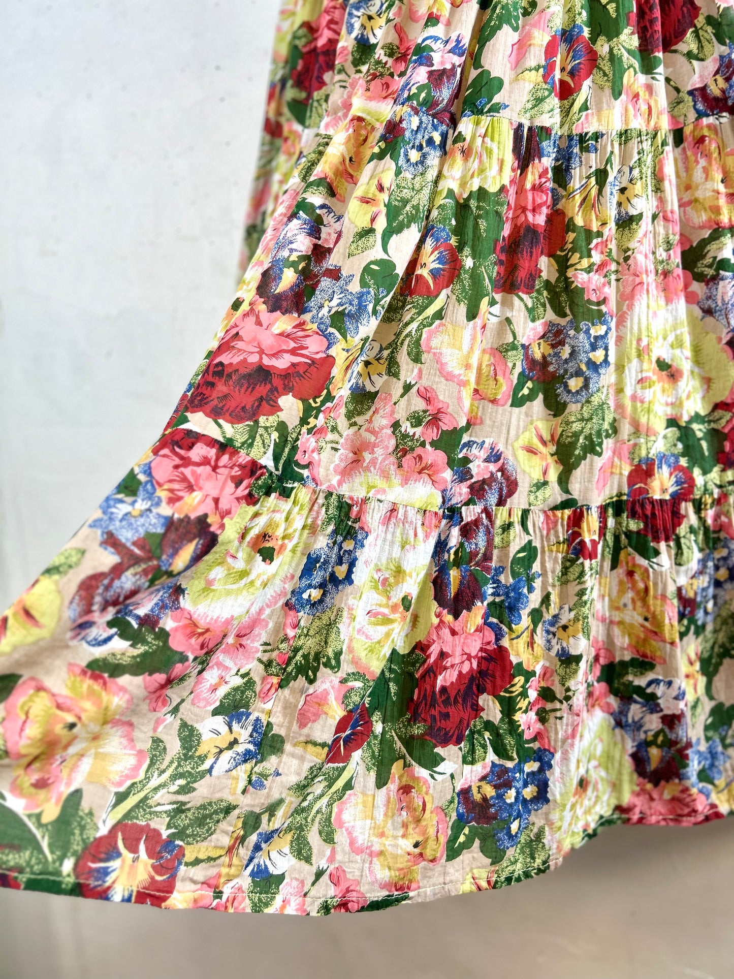 Vintage Tiered Skirt [D30034]