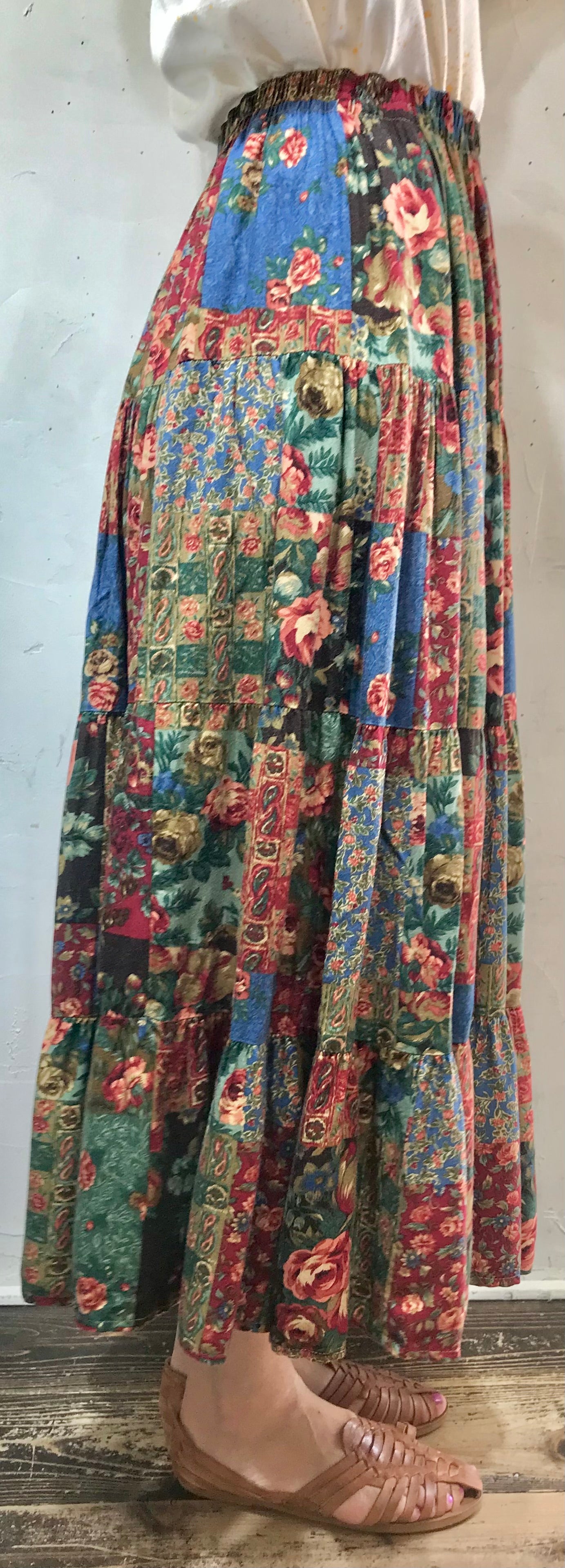 Vintage Tiered Skirt [H24776]