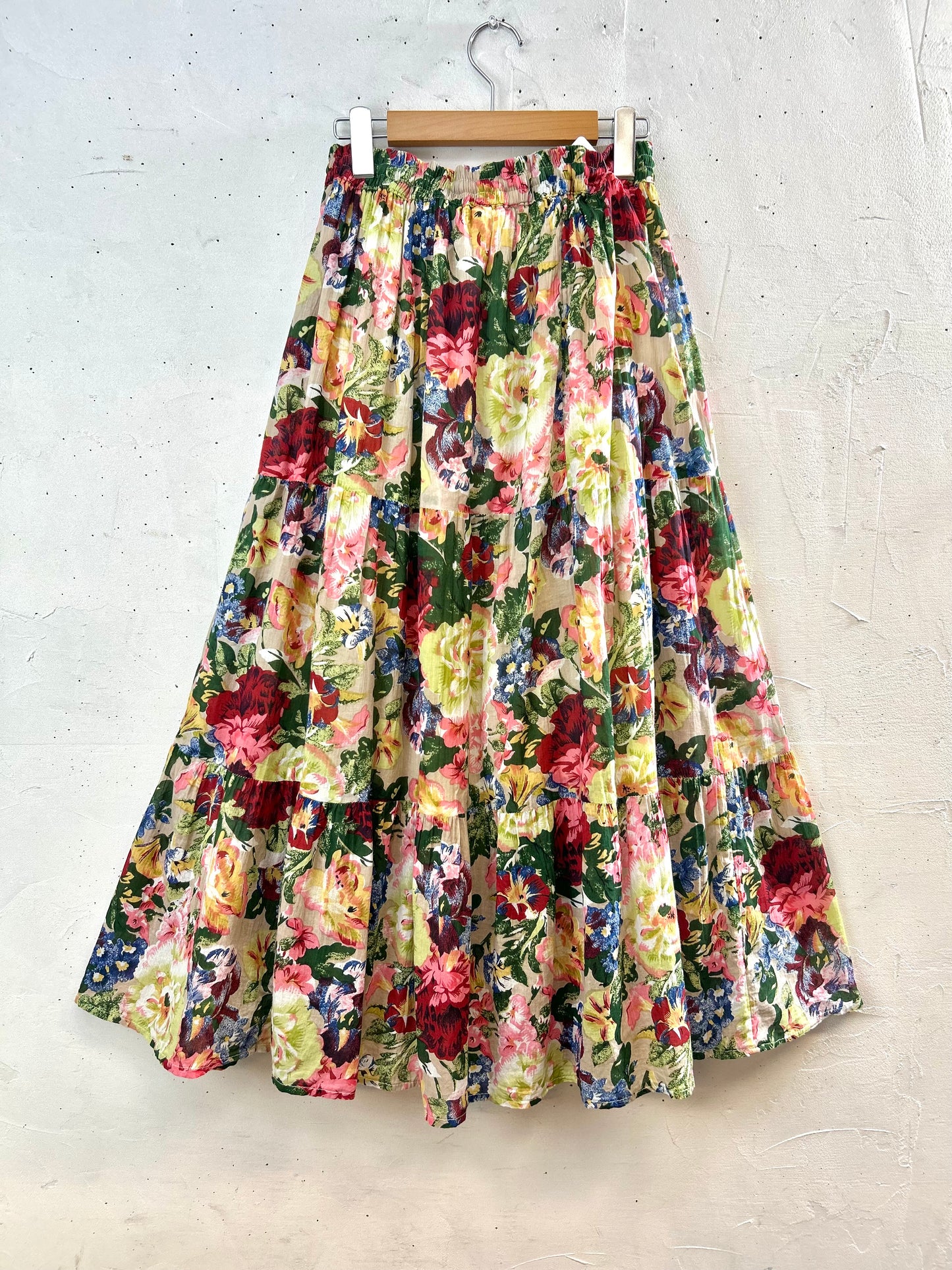 Vintage Tiered Skirt [D30034]