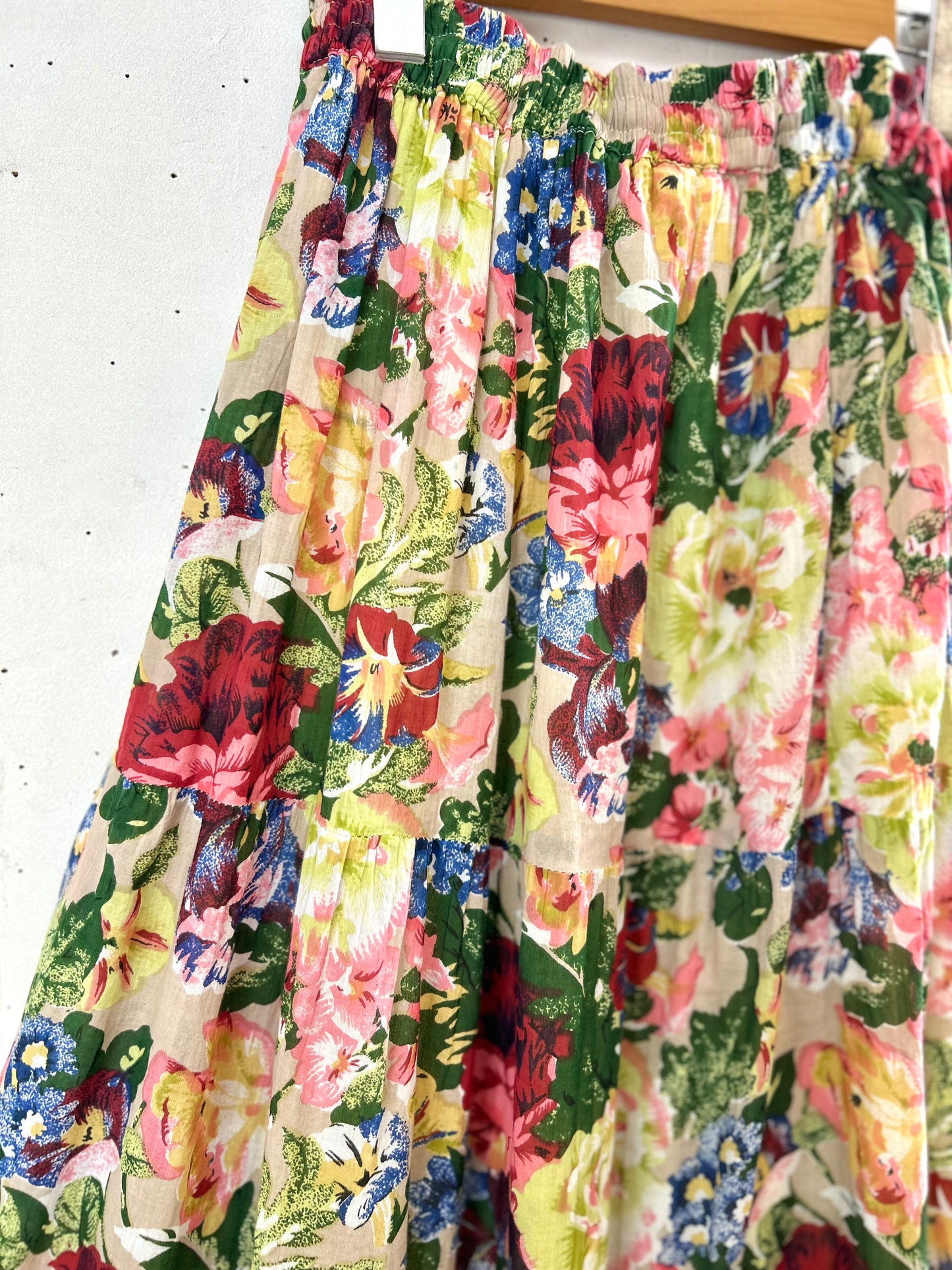 Vintage Tiered Skirt [D30034]