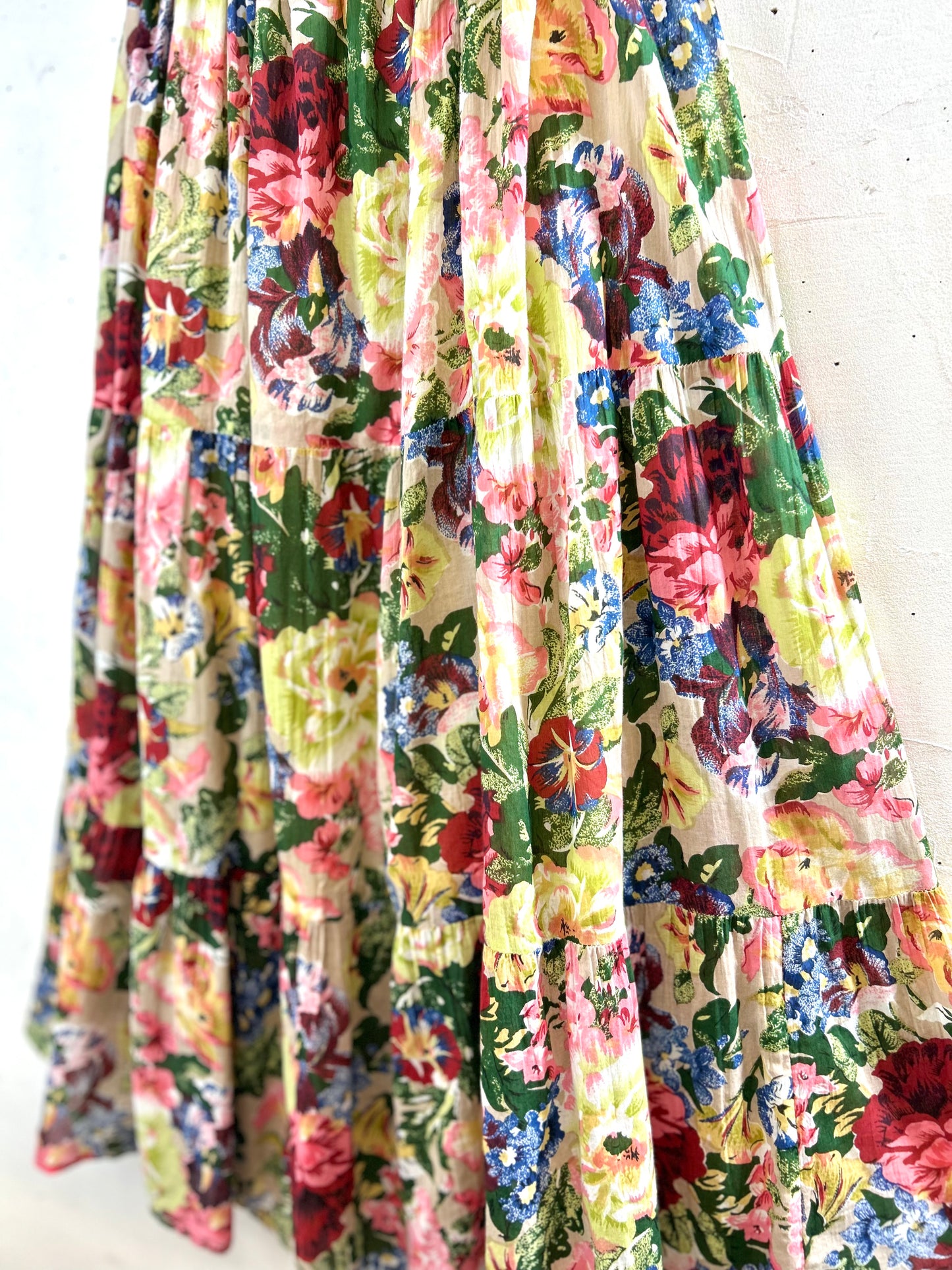 Vintage Tiered Skirt [D30034]
