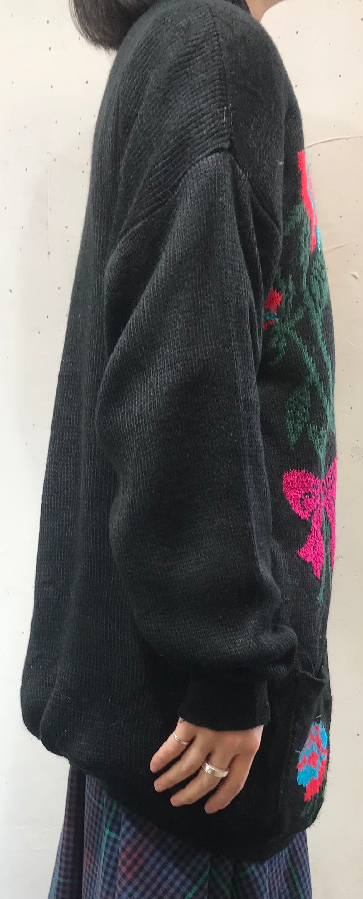 Vintage Knit Cardigan [A26093]