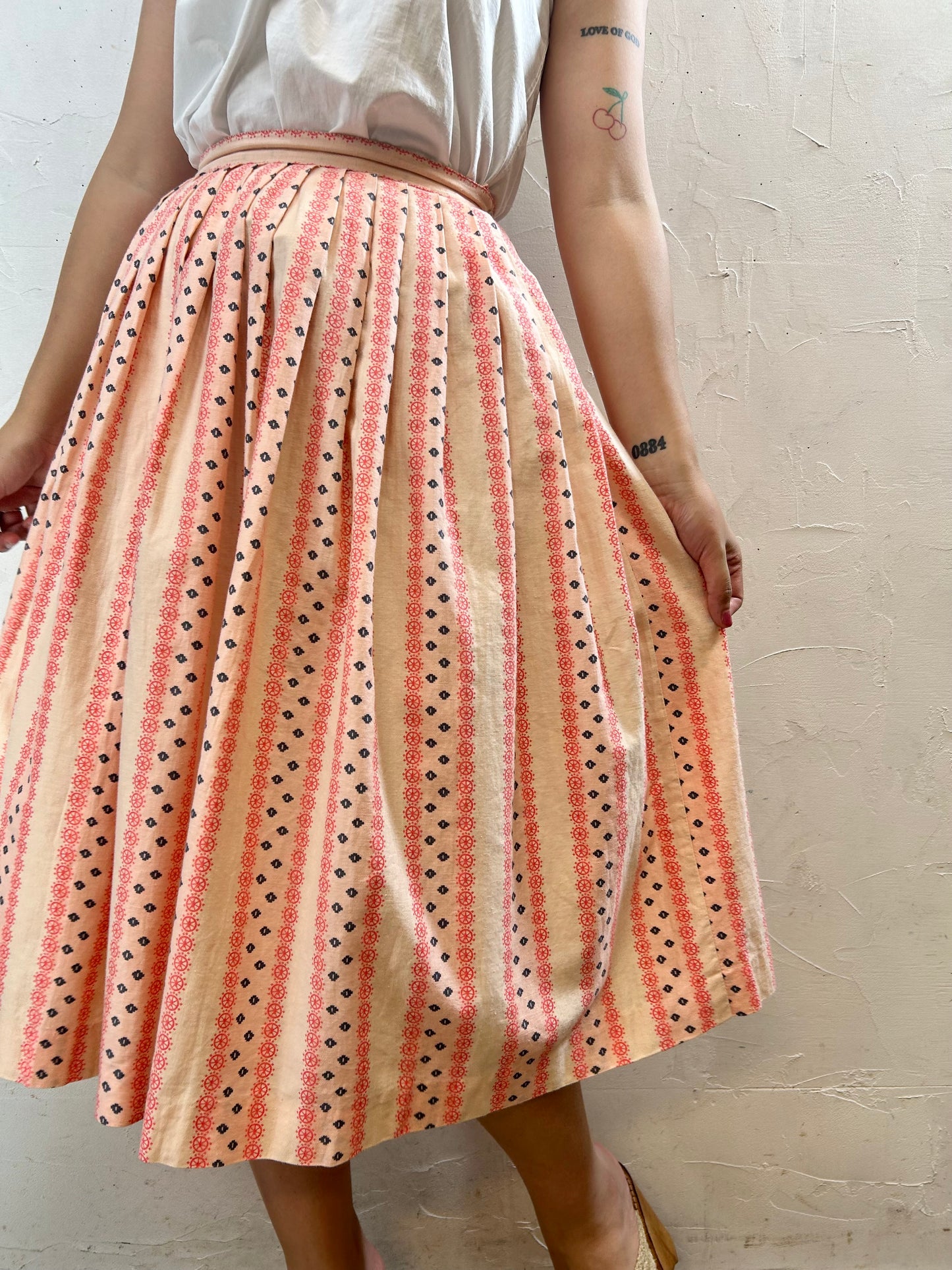 ’50s Vintage Skirt ［H28096]