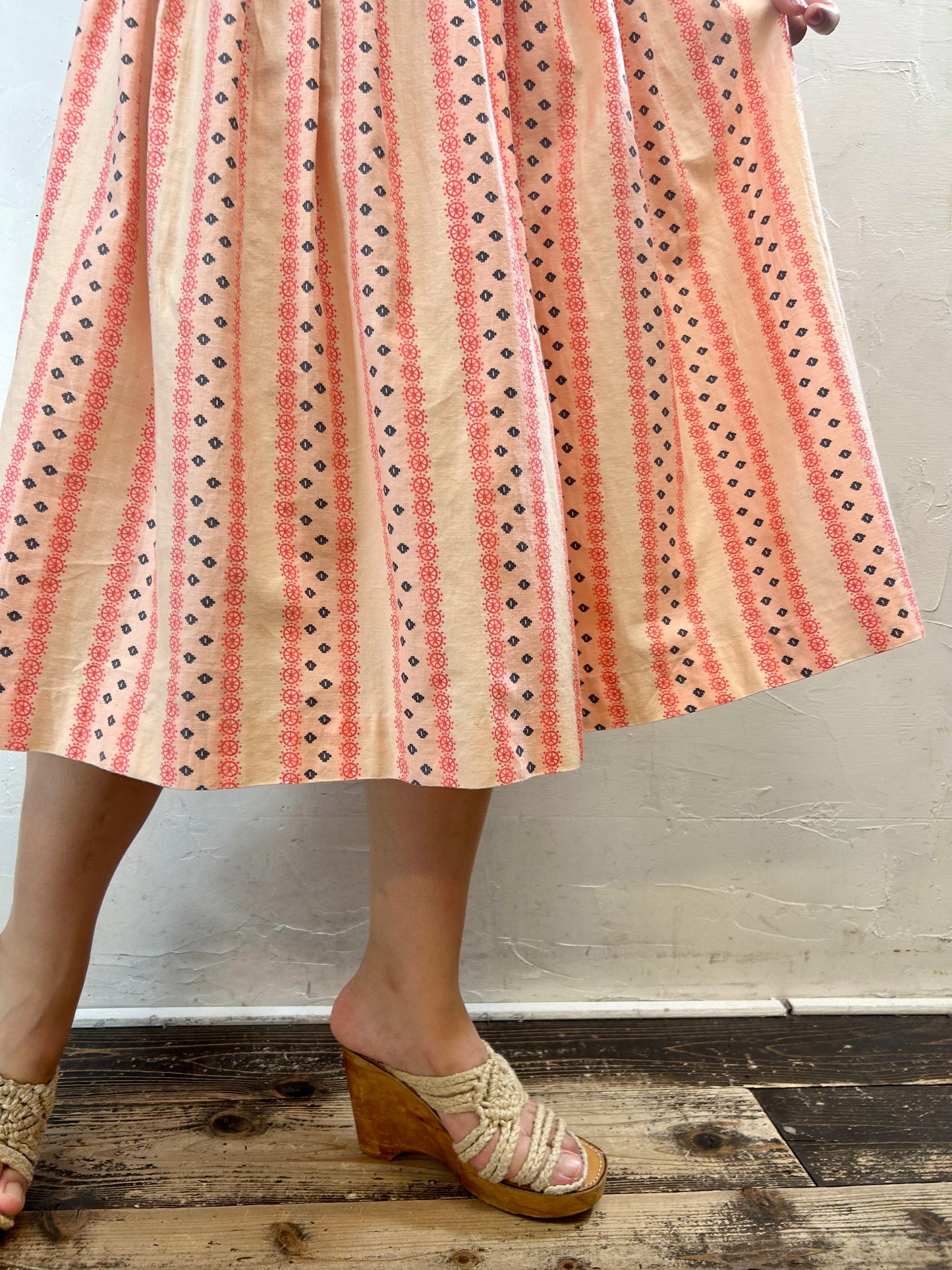 ’50s Vintage Skirt ［H28096]