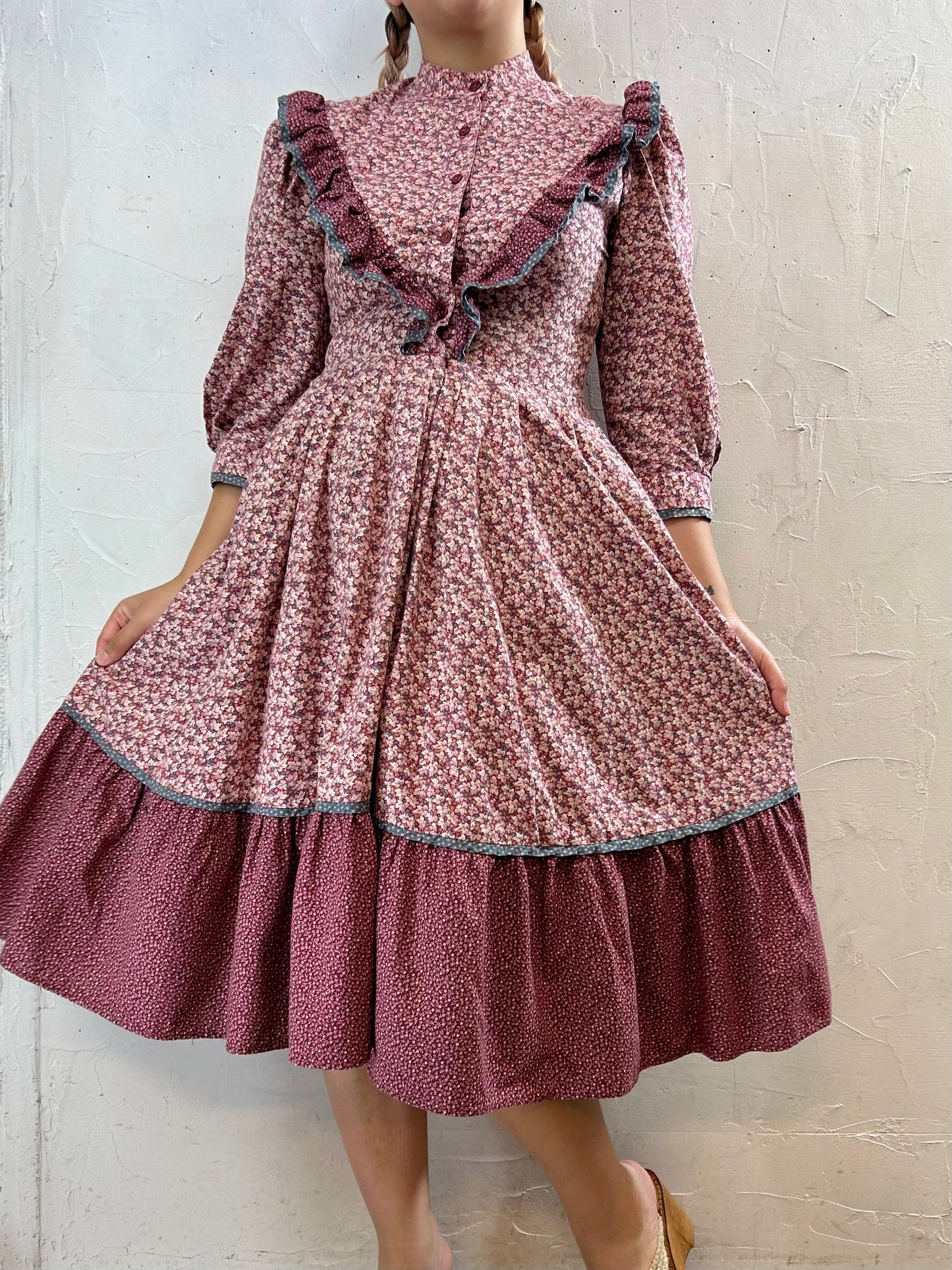 ’70s Vintage Dress 〜EKLEKTIC〜 [G27943]