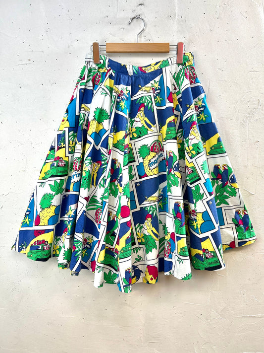 Vintage Skirt  [F30471]