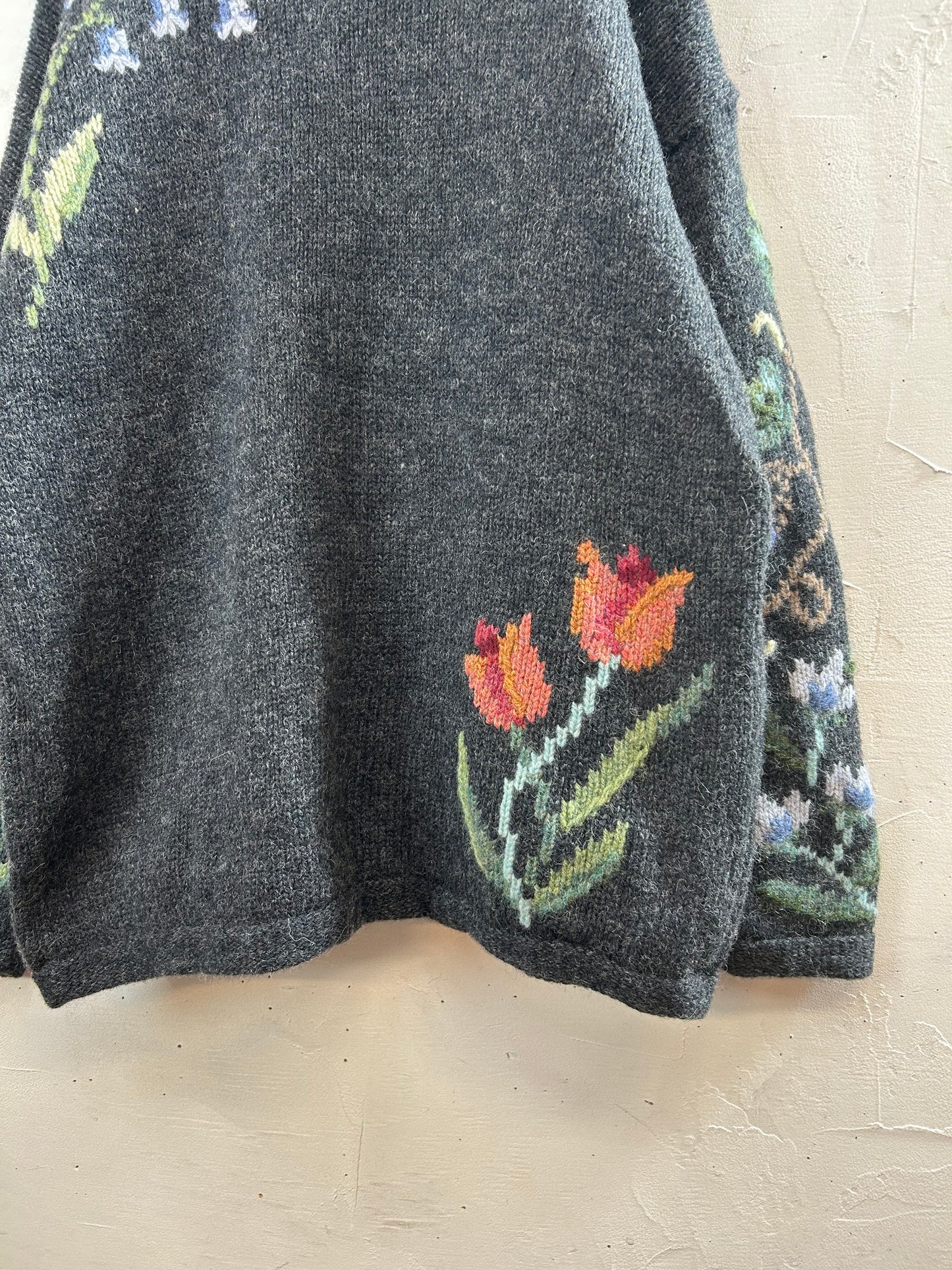 Vintage Hand Knit Cardigan 〜Talbots〜 [A29394]