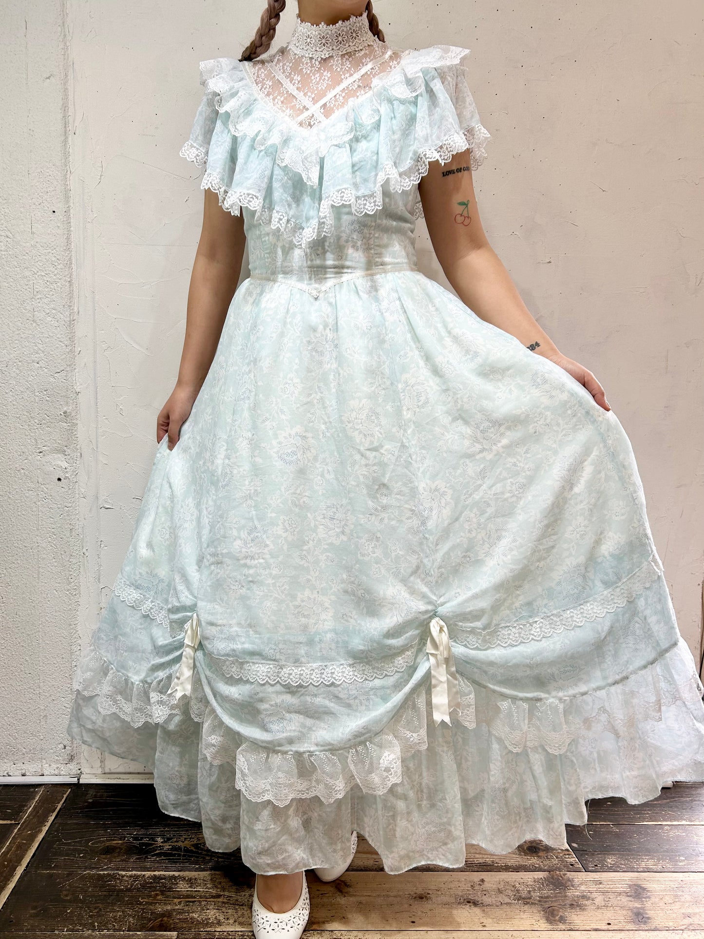 ’70s Vintage Dress 〜GUNNE SAX〜[C26447]