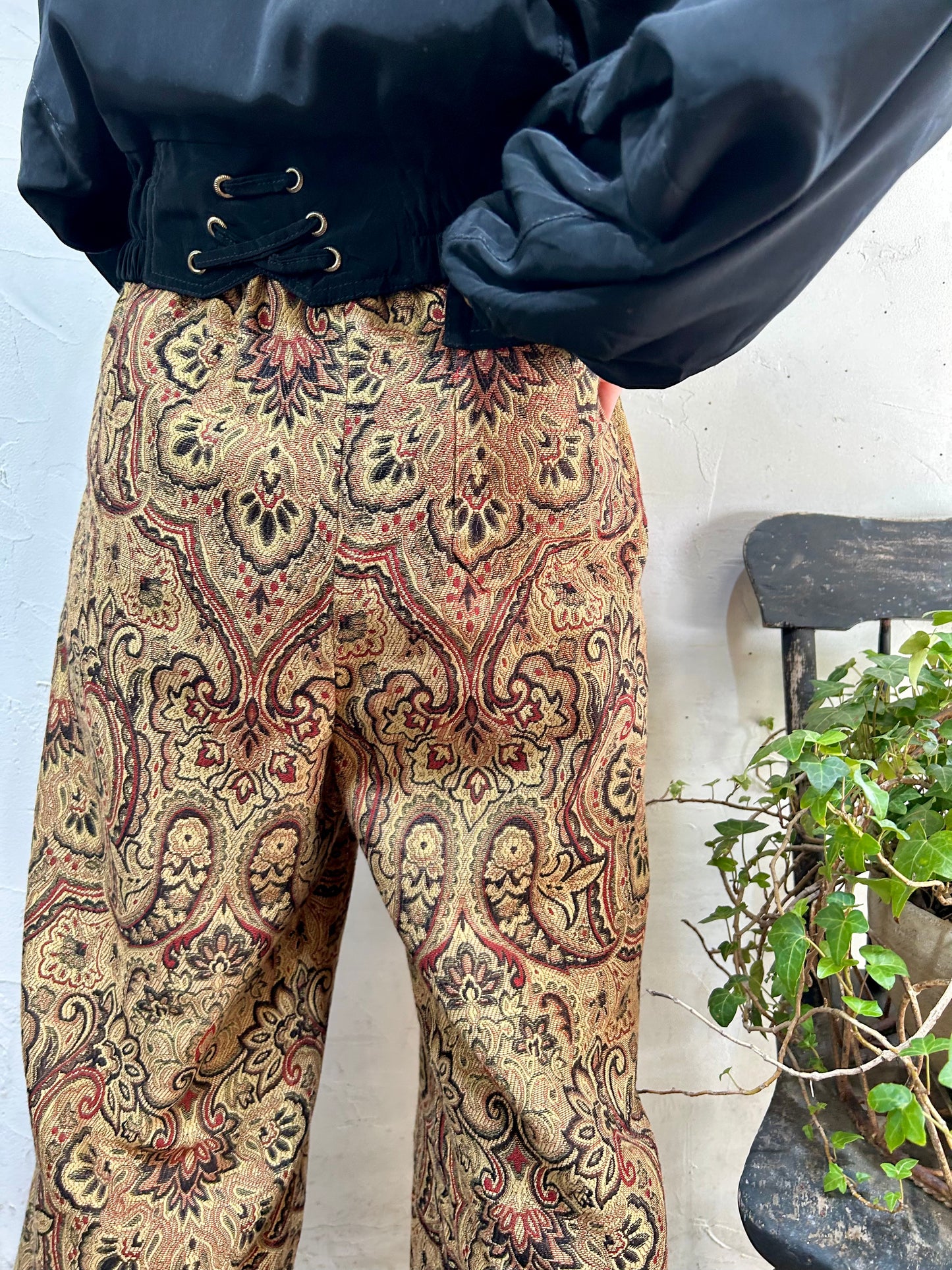 Vintage Rug Wide Pants 〜Amy Nina〜 [J25393]