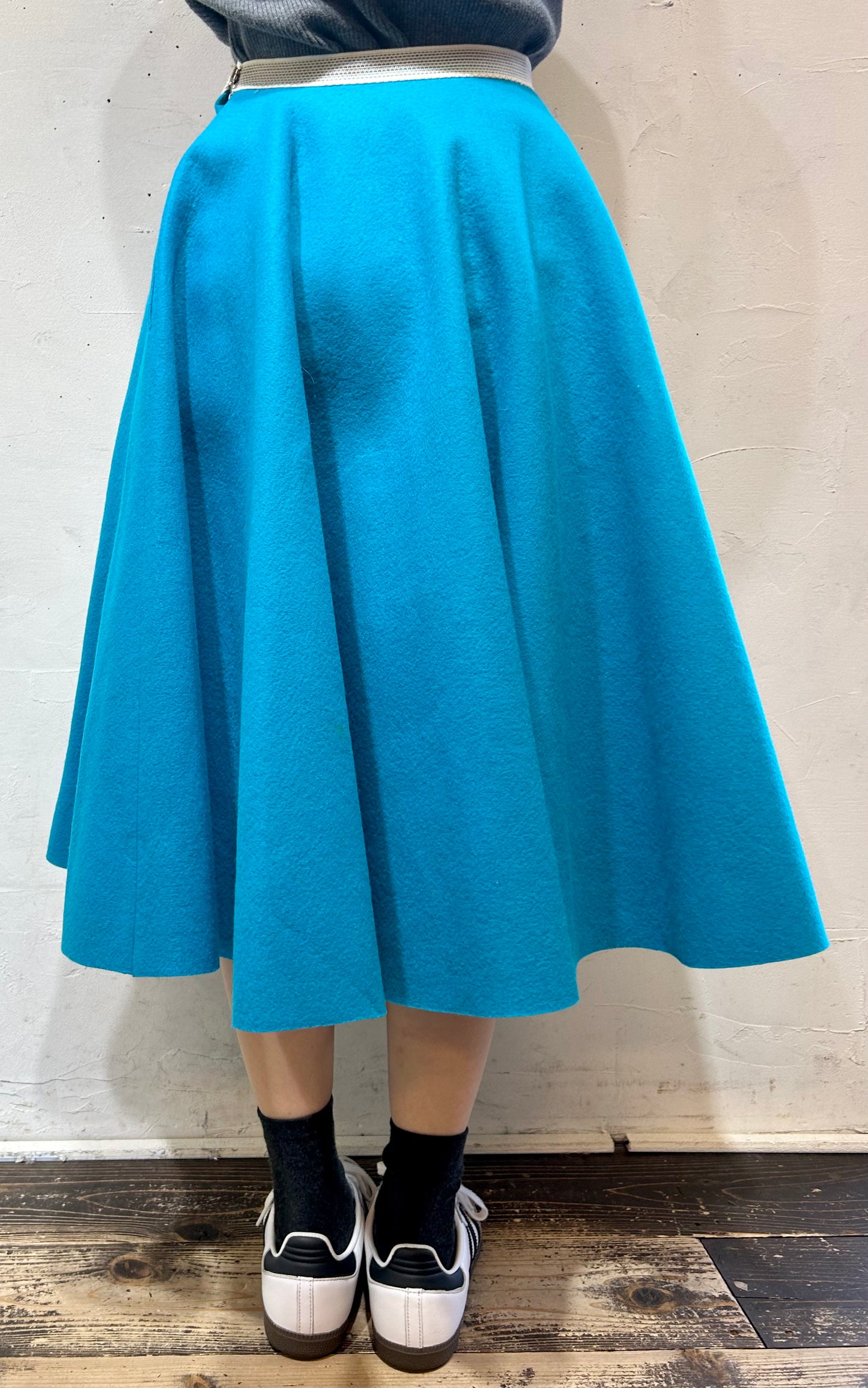 ’50s Vintage Circular Skirt [A25915]