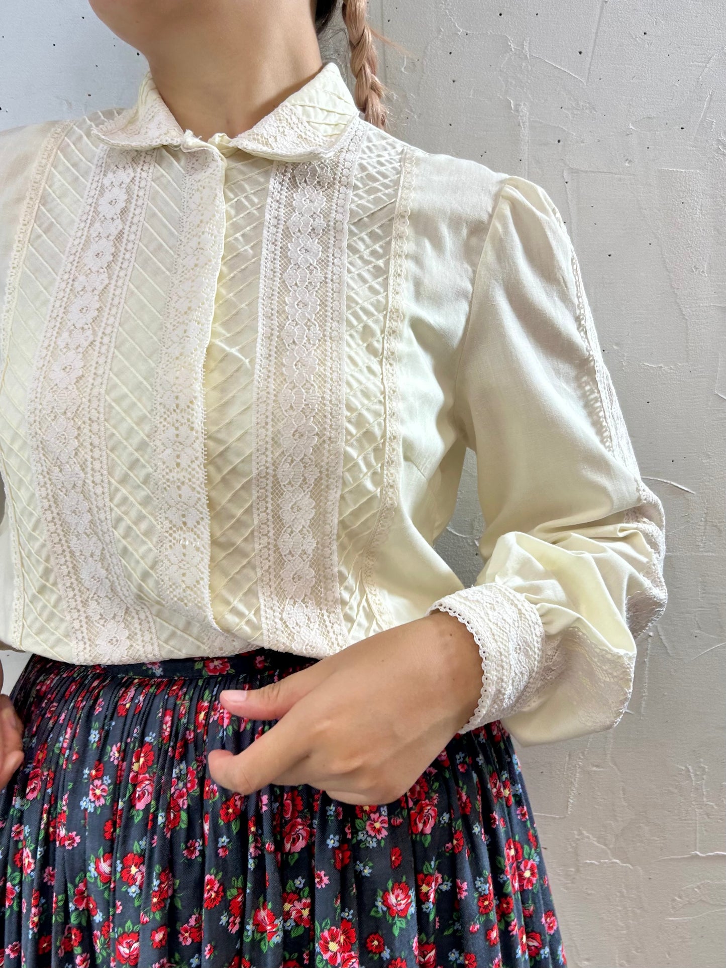 '70s Vintage Blouse [G27940]