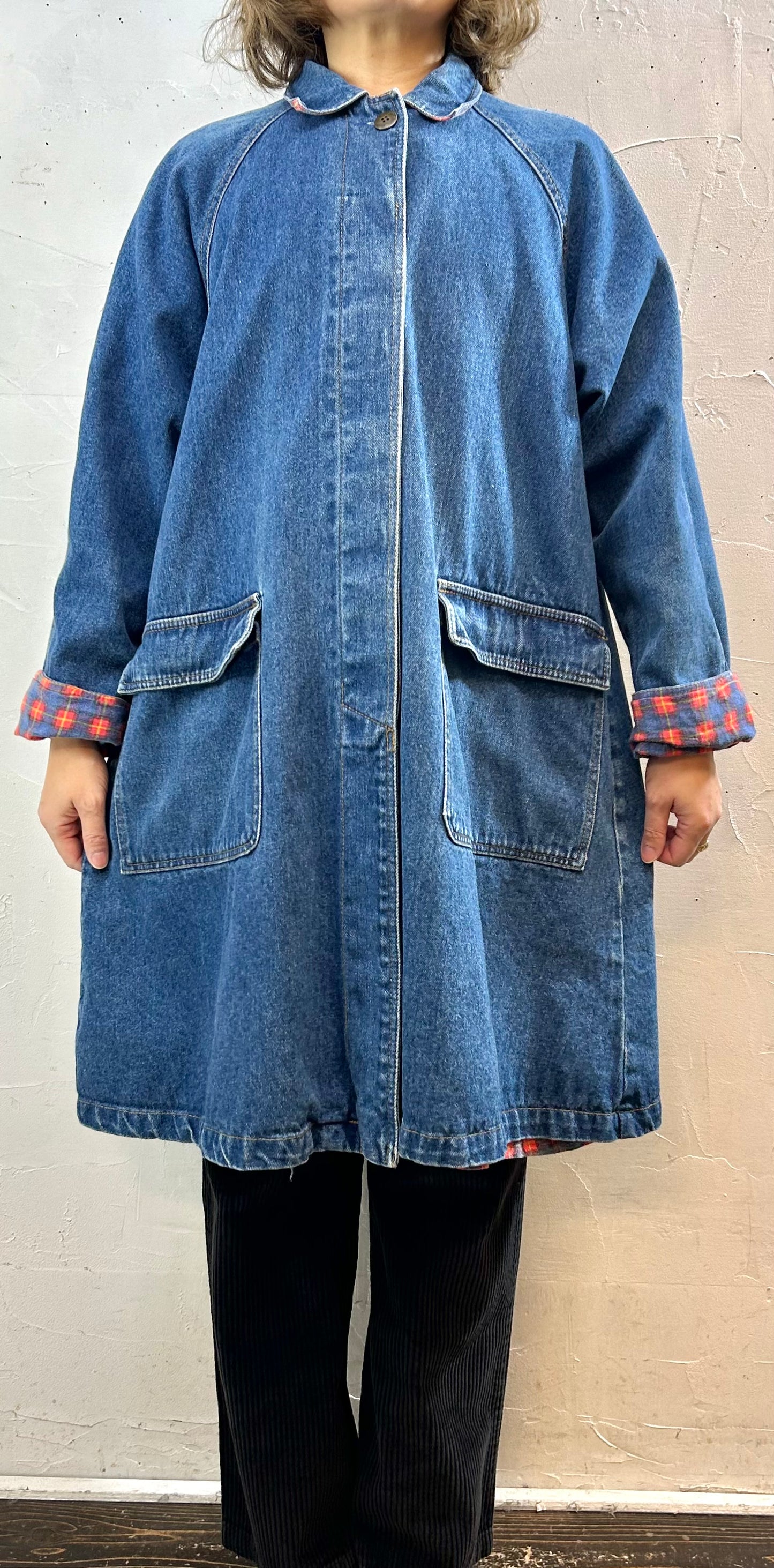 Vintage Denim Coat [K28959]