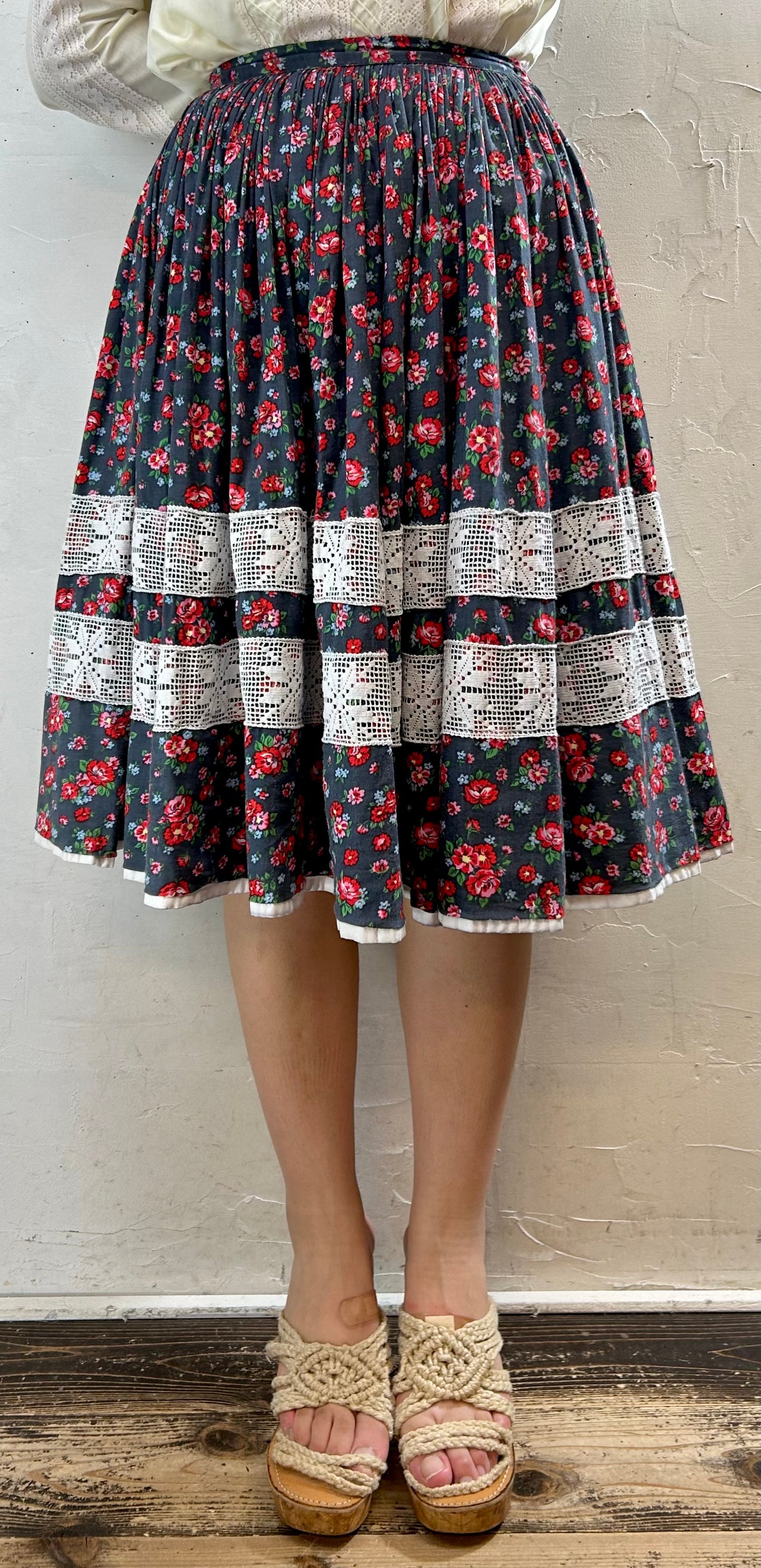 Vintage Tiered Skirt [G27939]