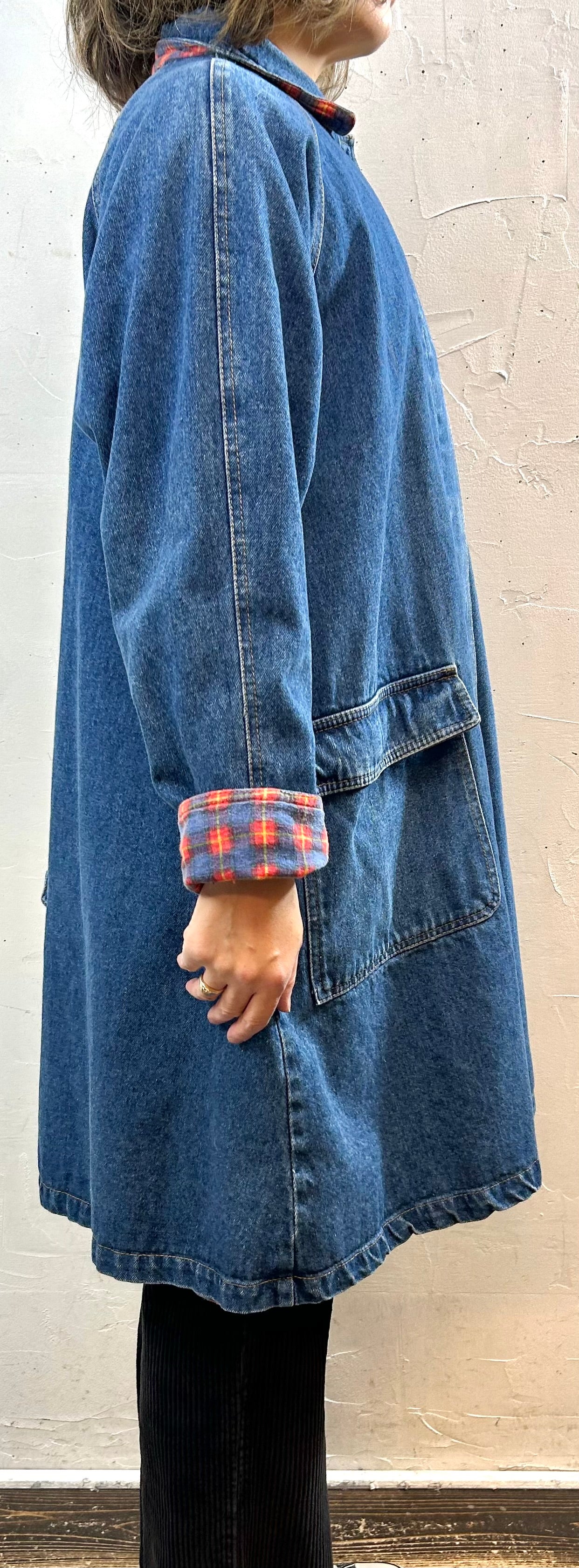 Vintage Denim Coat [K28959]