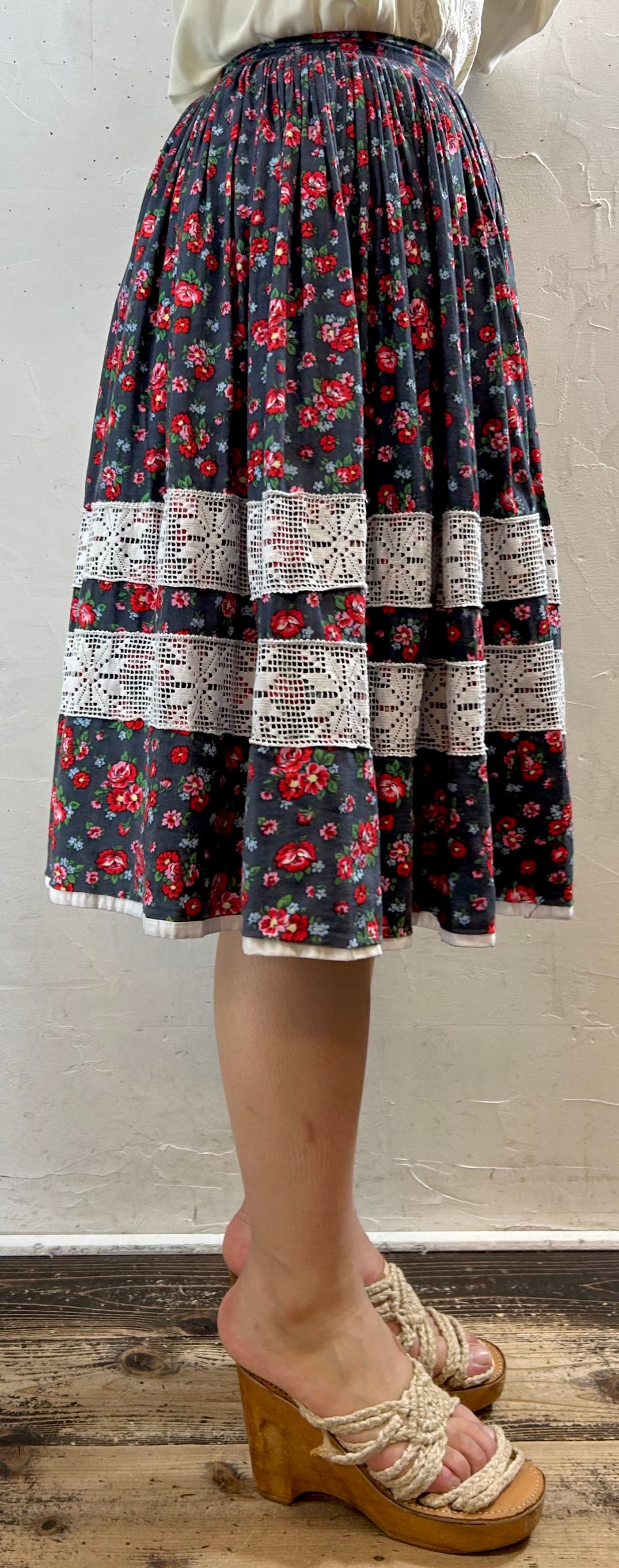 Vintage Tiered Skirt [G27939]