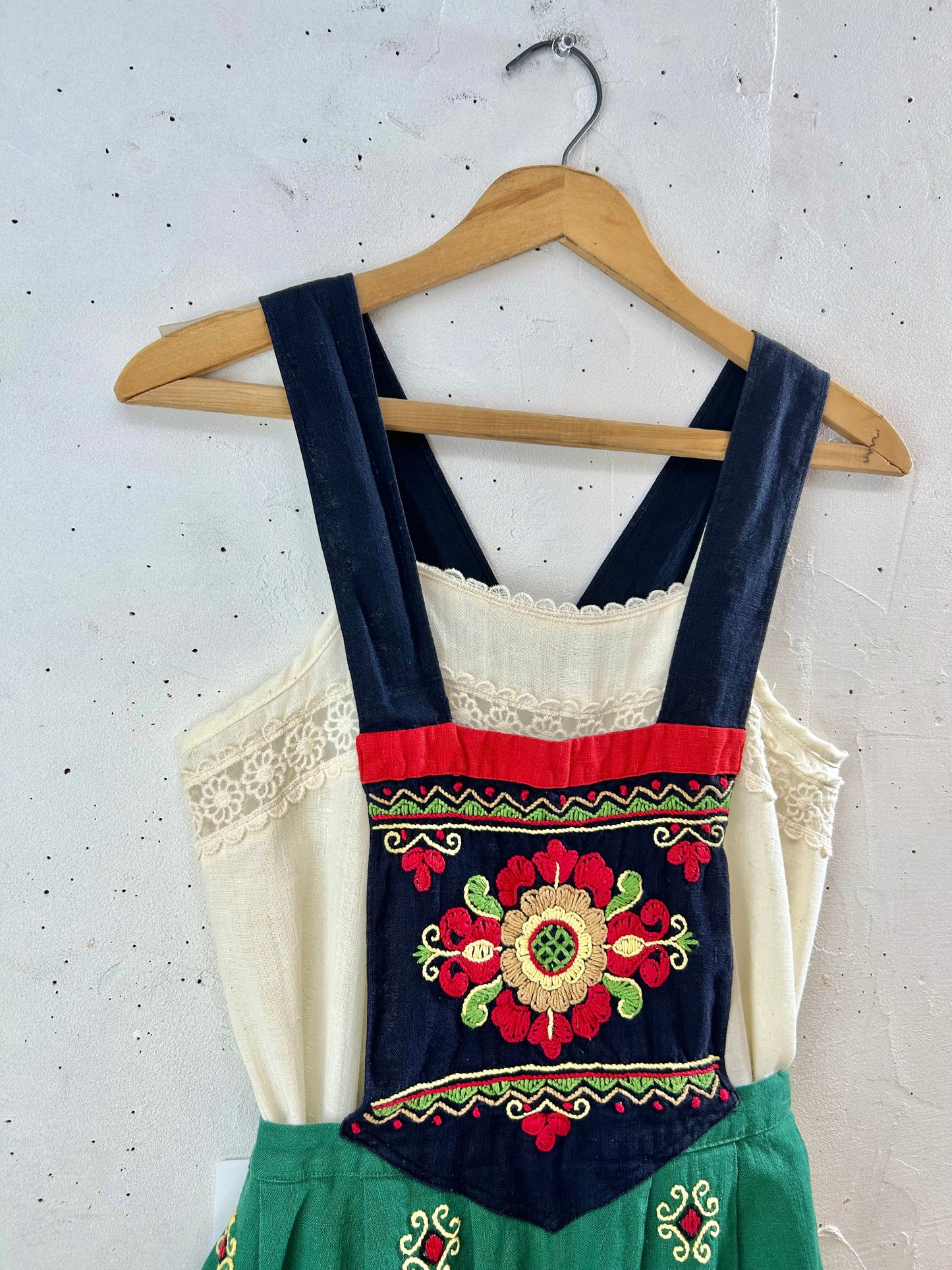 Vintage Embroidery Apron [G30697]