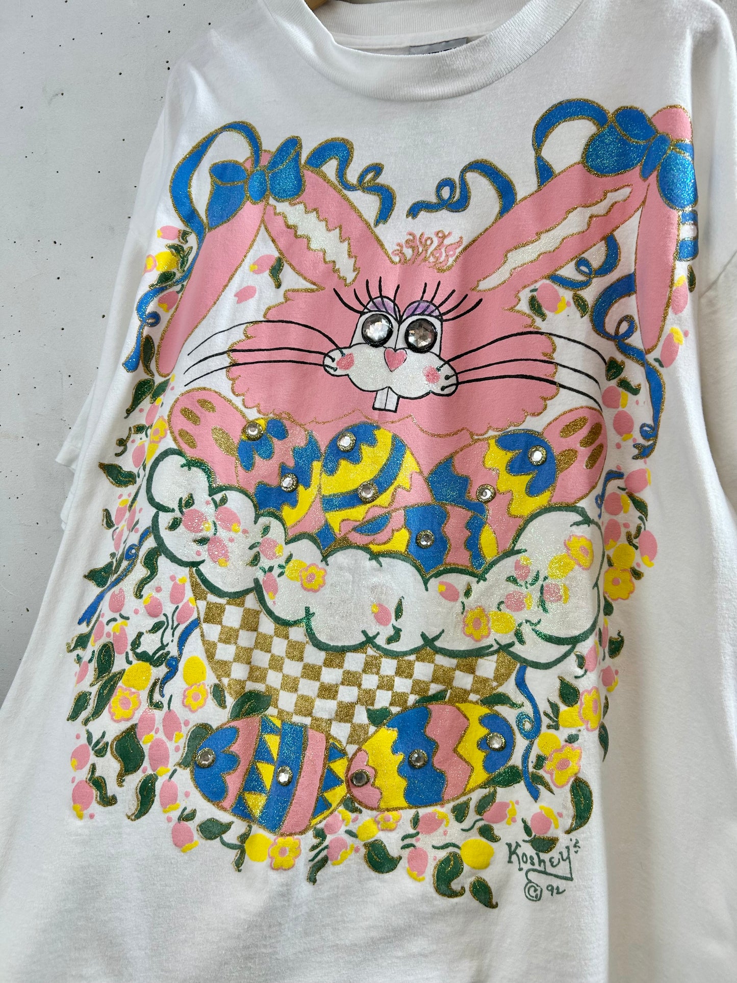 '90s Vintage Hand Painted T-Shirt 〜ONEITA〜 [D30044]