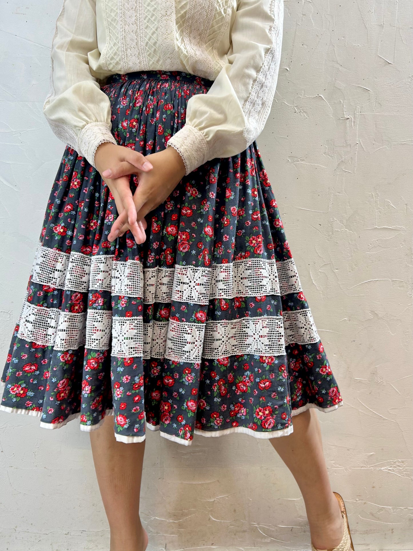 Vintage Tiered Skirt [G27939]