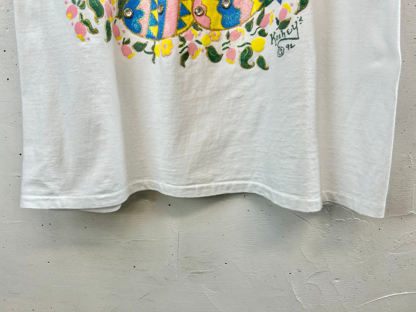'90s Vintage Hand Painted T-Shirt 〜ONEITA〜 [D30044]
