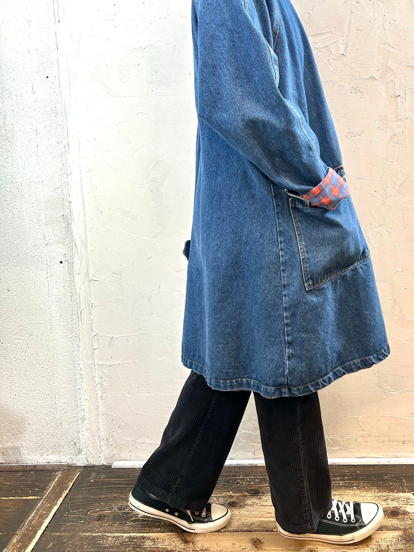 Vintage Denim Coat [K28959]