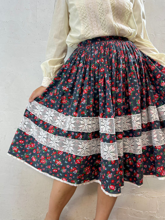 Vintage Tiered Skirt [G27939]