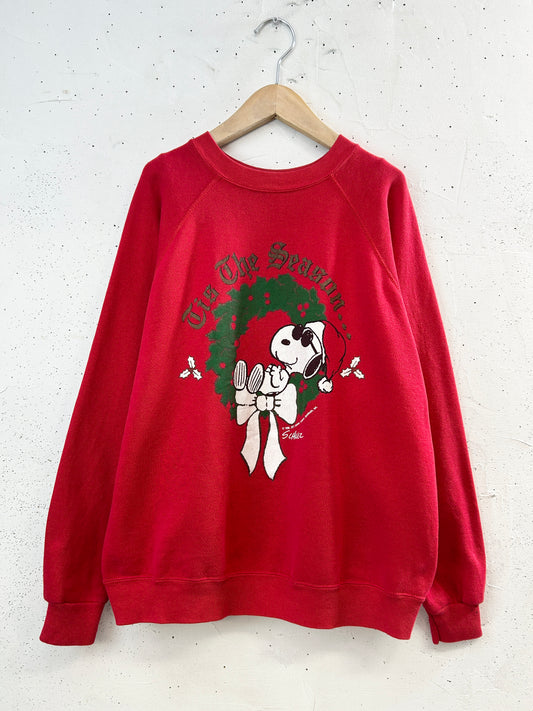 '80s Vintage X'mas Sweat 〜Artex〜 [J34350]