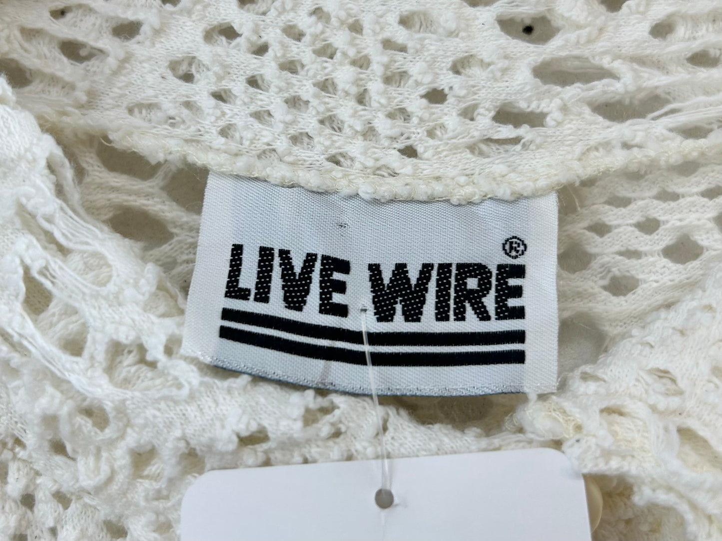 Vintage Mesh Knit Cardigan [D30040]