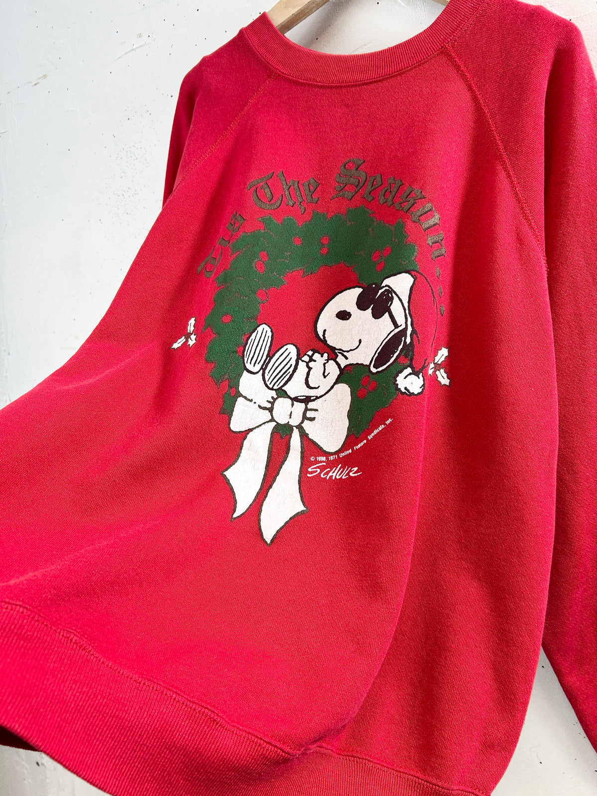 '80s Vintage X'mas Sweat 〜Artex〜 [J34350]