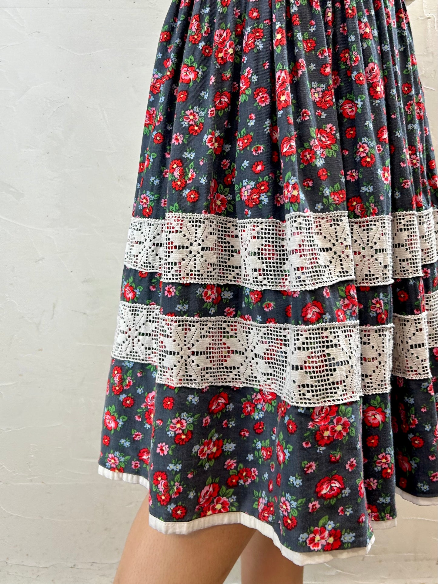 Vintage Tiered Skirt [G27939]