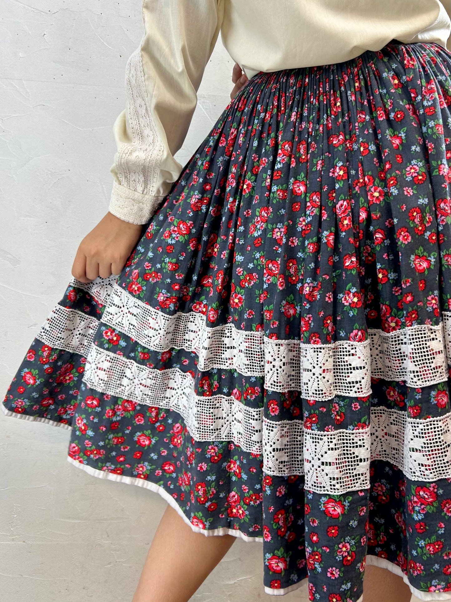 Vintage Tiered Skirt [G27939]