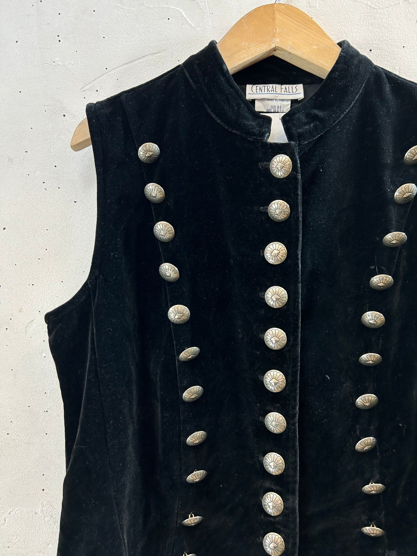 Vintage Velours Vest MADE IN USA [H28289]