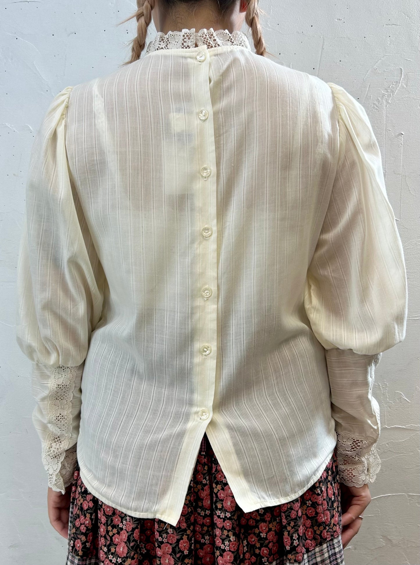 '70s Vintage Blouse 〜Three Flaggs〜[G27941]