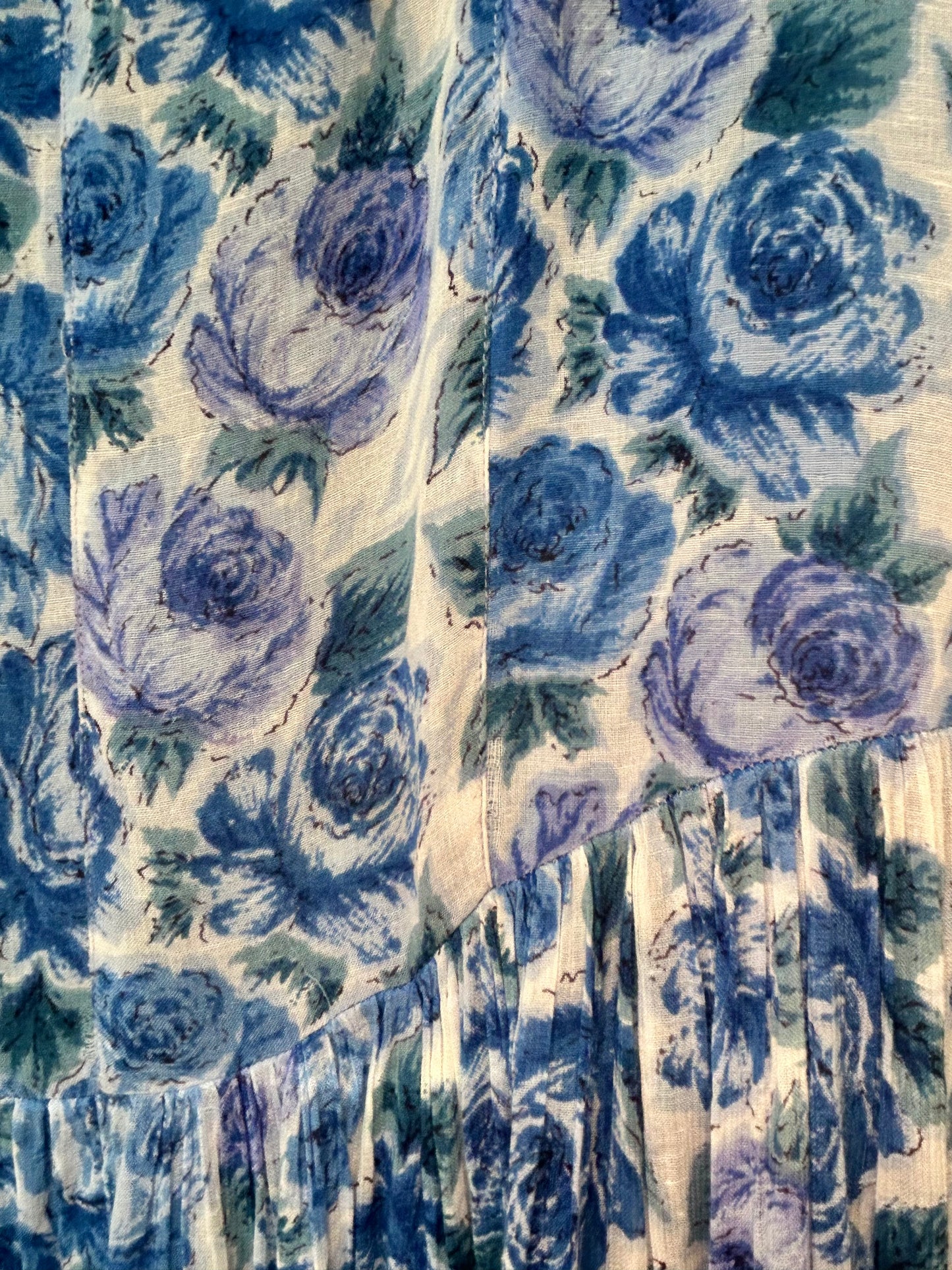 Vintage Indian Rayon Dress 〜BILA〜 [D26769]