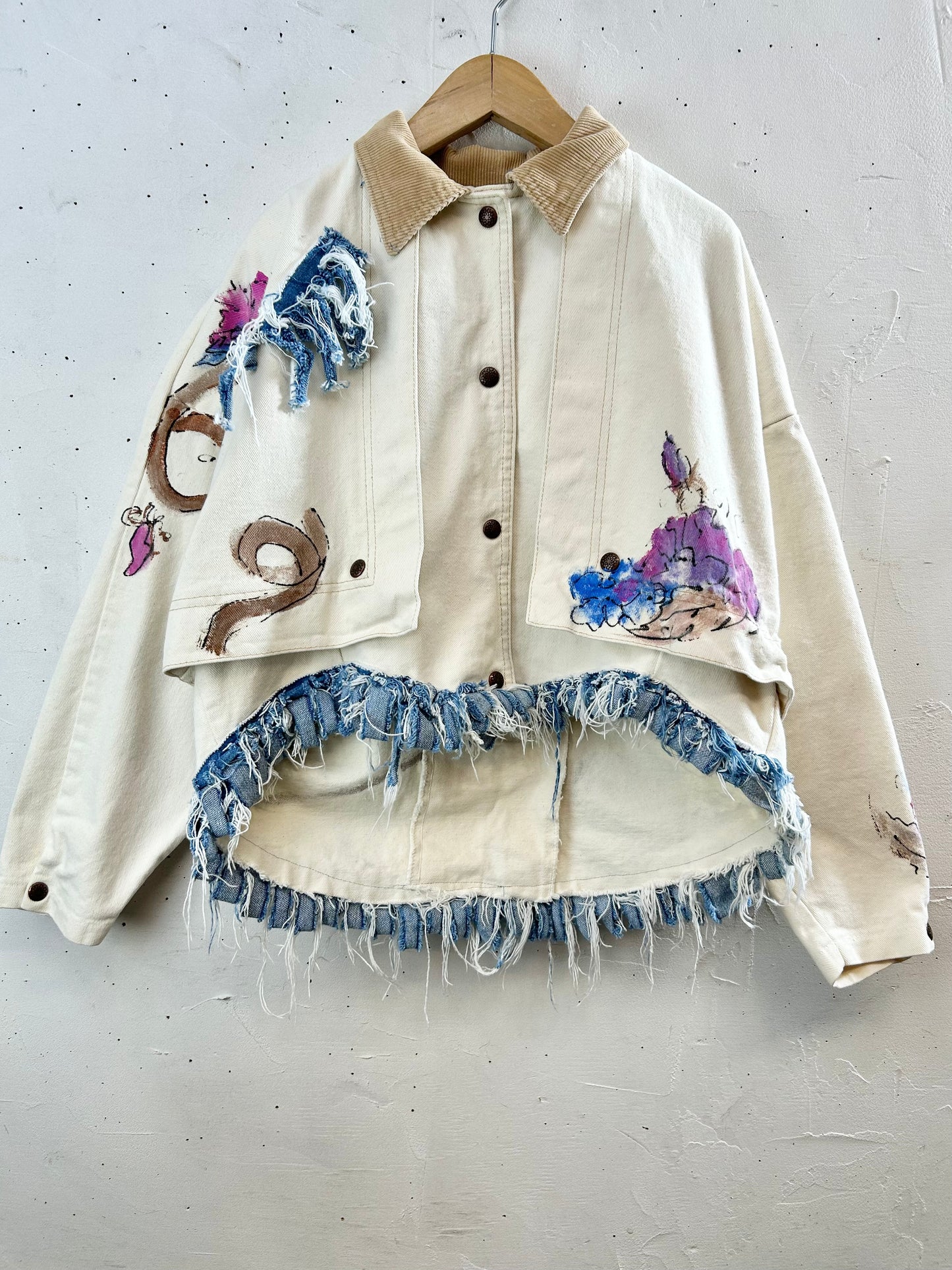 Vintage Handpainted Custom Jacket [D30046]
